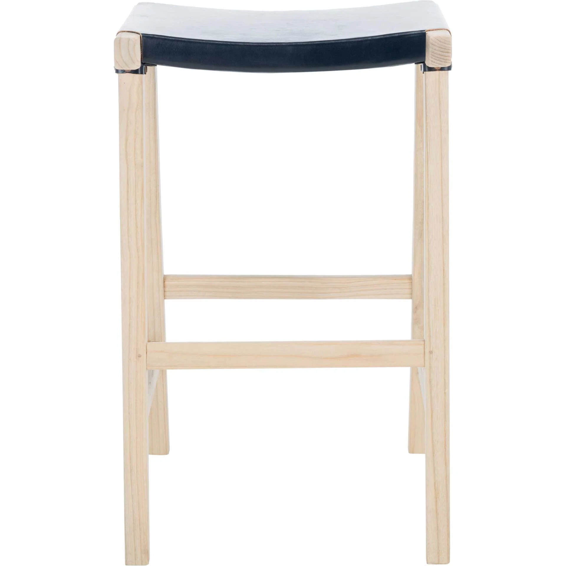 Aali Rectangle Bar Stool Black/Natural