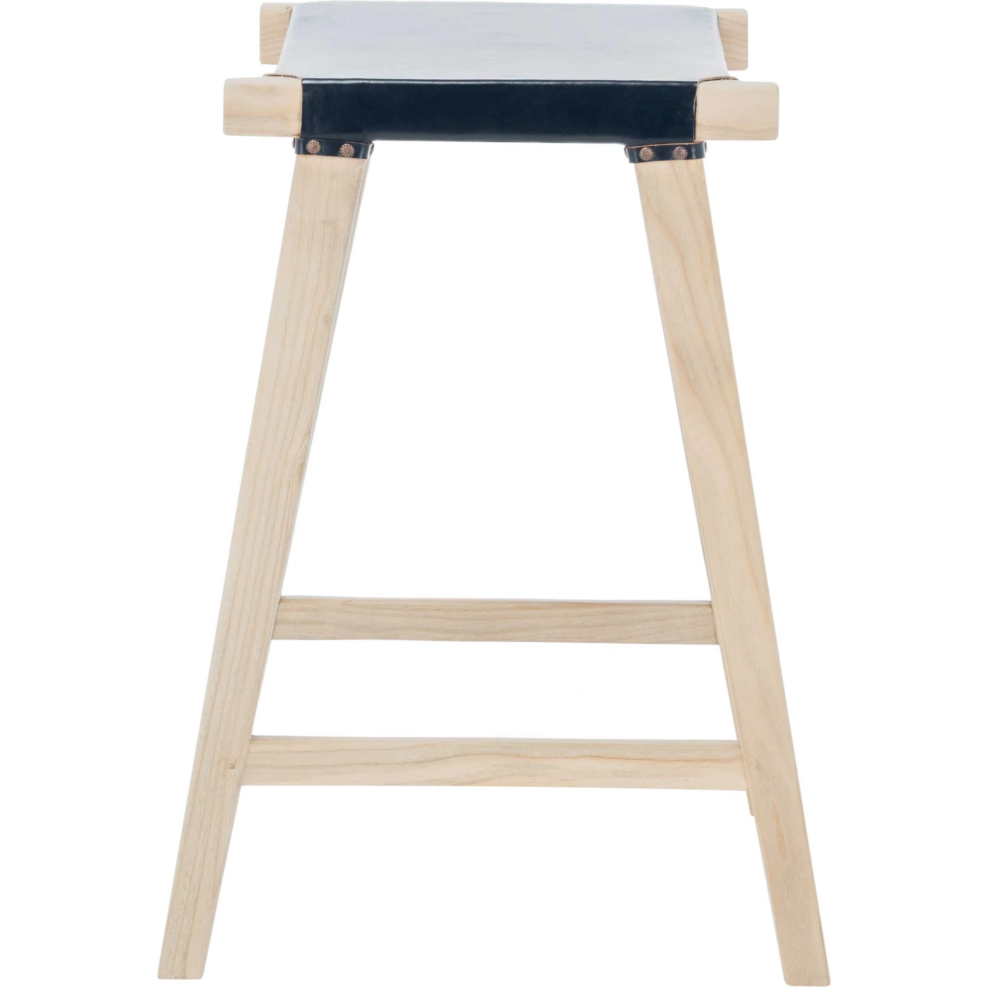 Aali Rectangle Bar Stool Black/Natural - Image 7