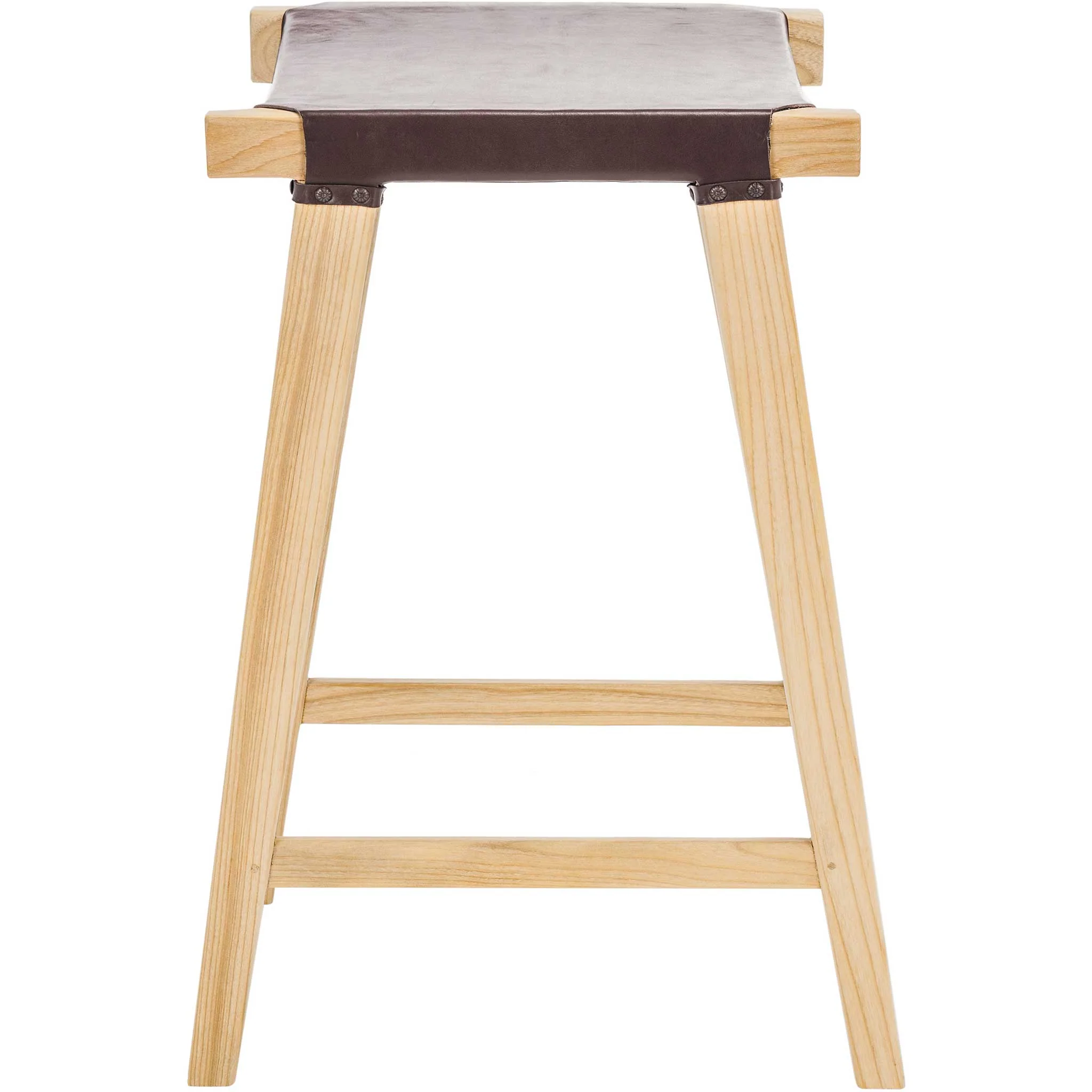 Aali Rectangle Bar Stool Cognac/Natural - Image 11