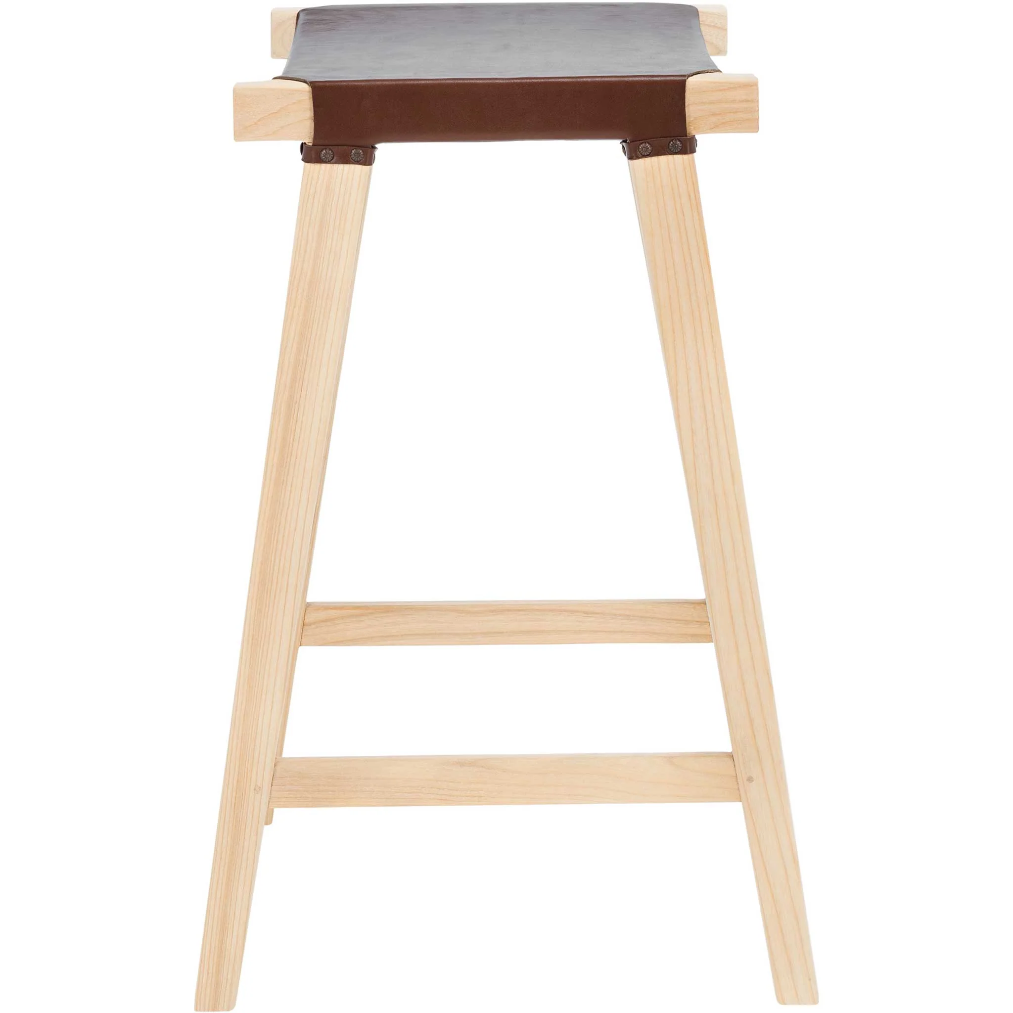 Aali Rectangle Bar Stool Cognac/Natural - Image 3