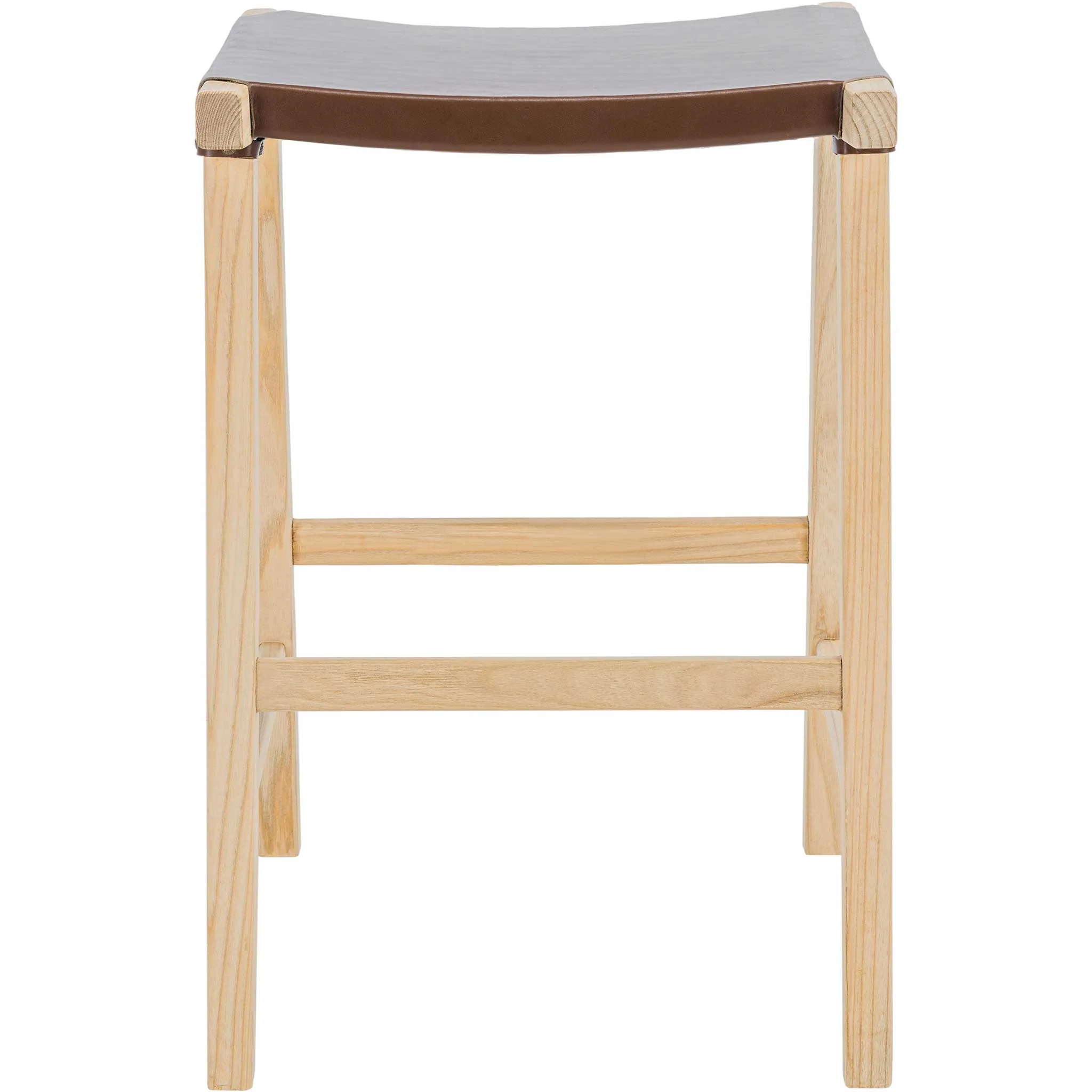 Aali Rectangle Bar Stool Cognac/Natural - Image 9