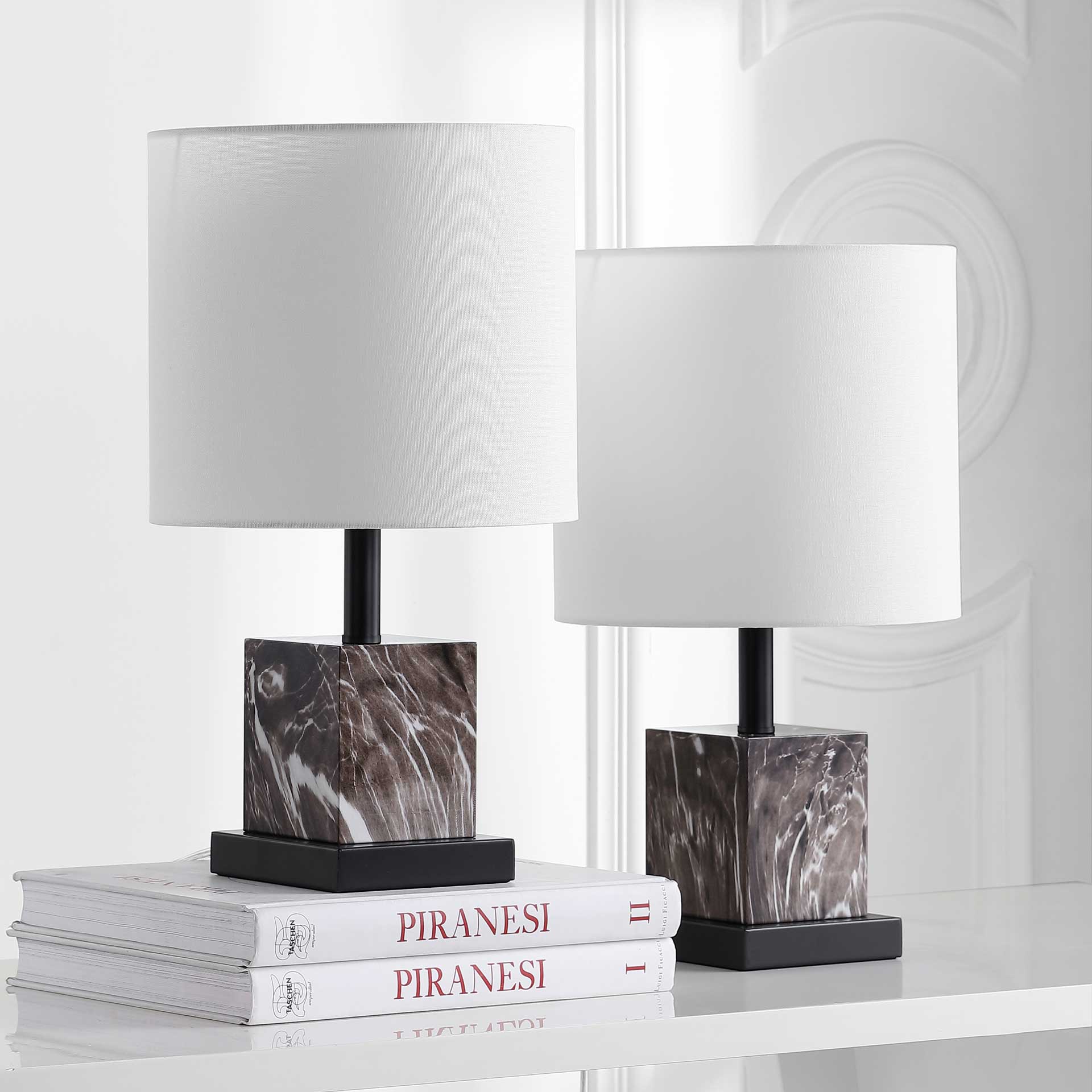 Abby Table Lamp Dark Brown (Set of 2) - Image 3