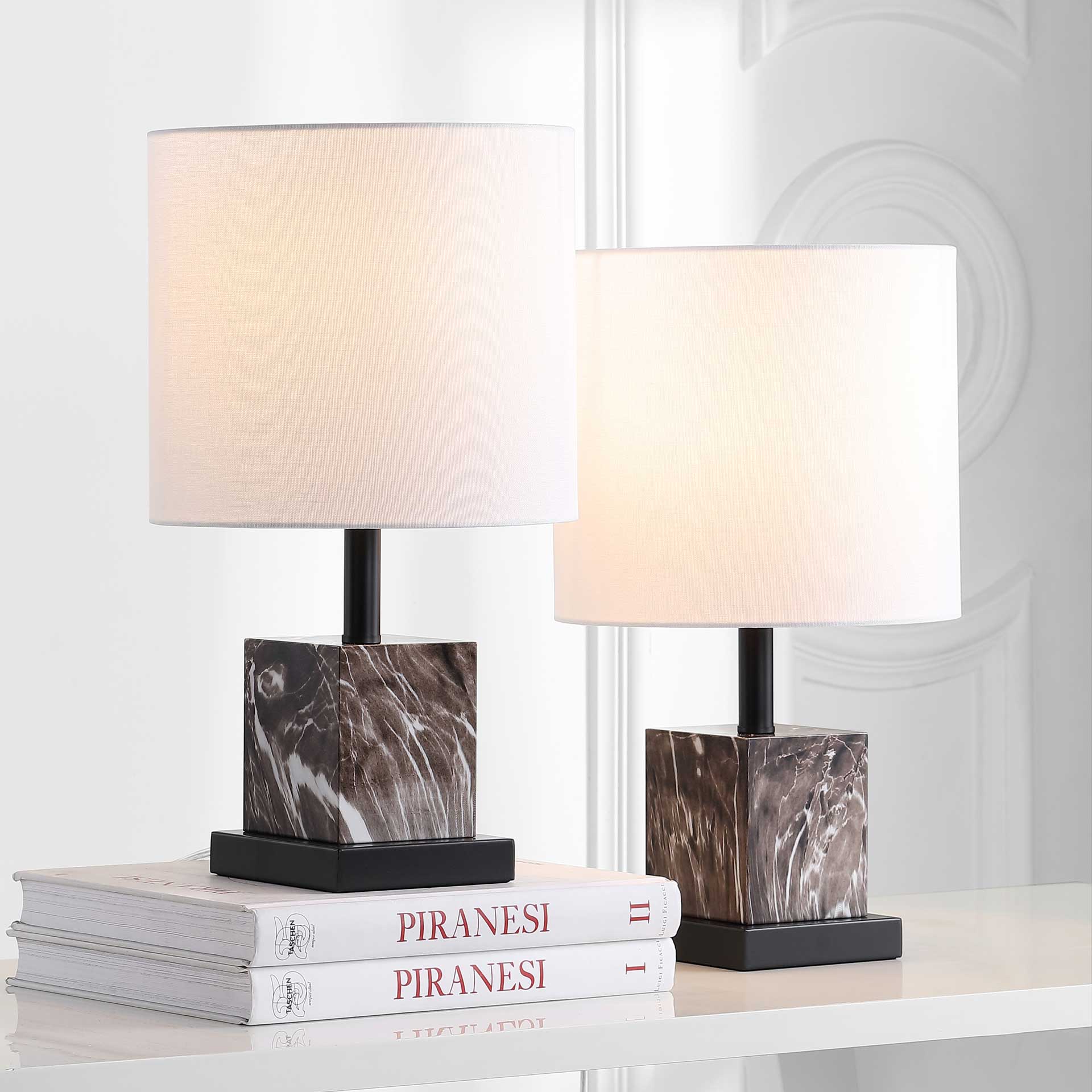 Abby Table Lamp Dark Brown (Set of 2) - Image 4