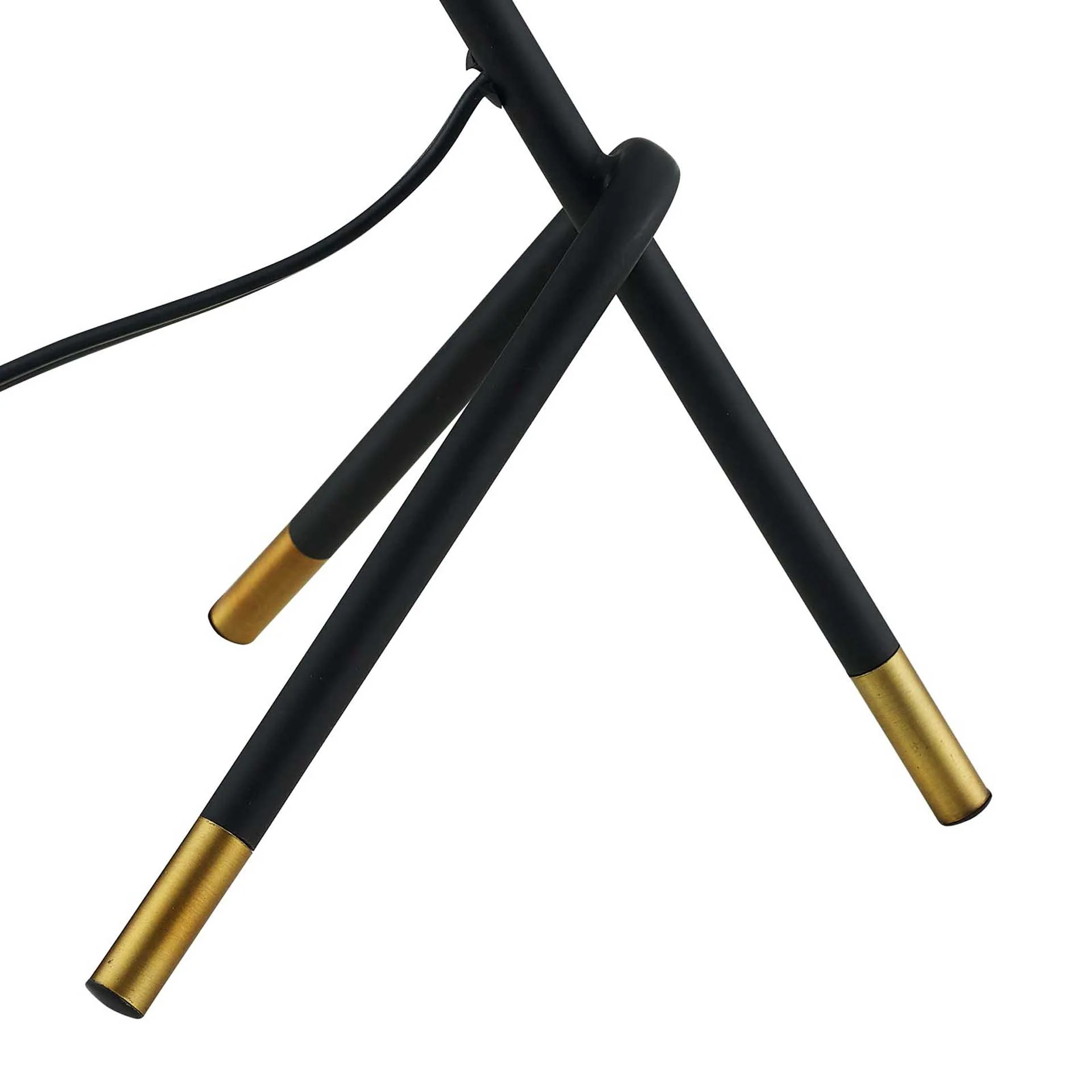 Abella Table Lamp Brass Gold/Black - Image 3