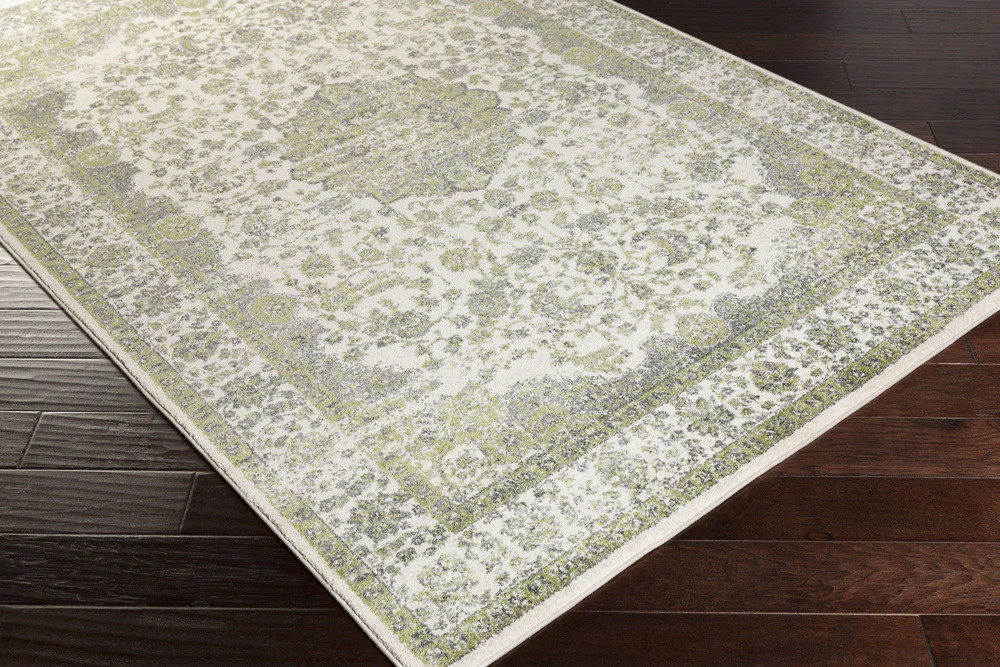 Aberdine Lime/Light Gray Area Rug - Image 2