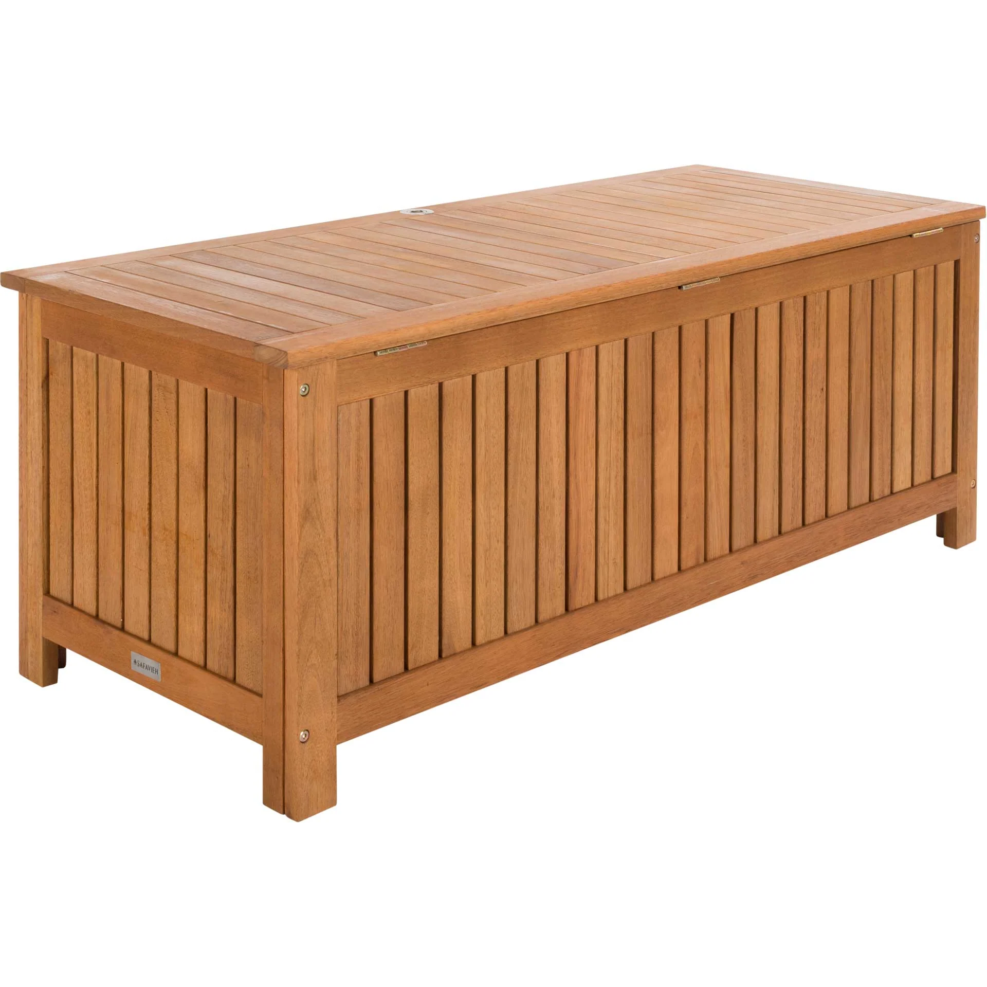 Abey Large Cushion Box Teak - Image 4