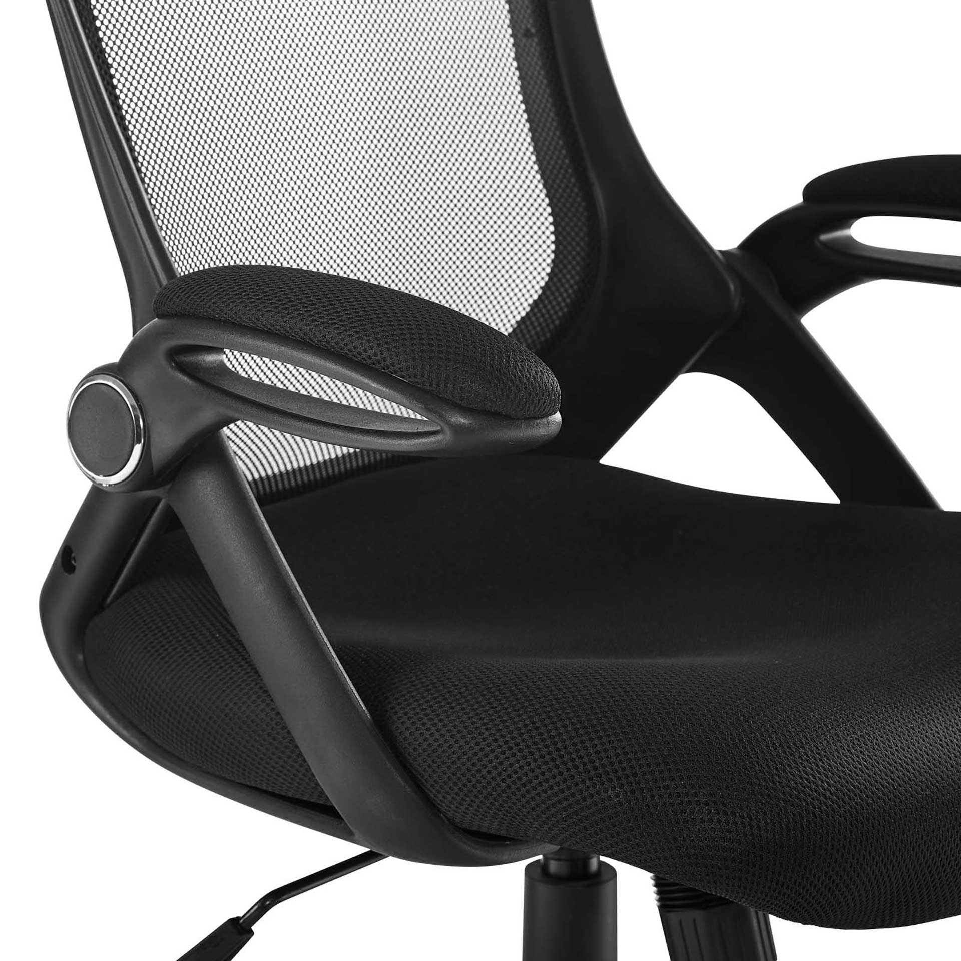 Abram Mesh Office Chair Black - Image 4