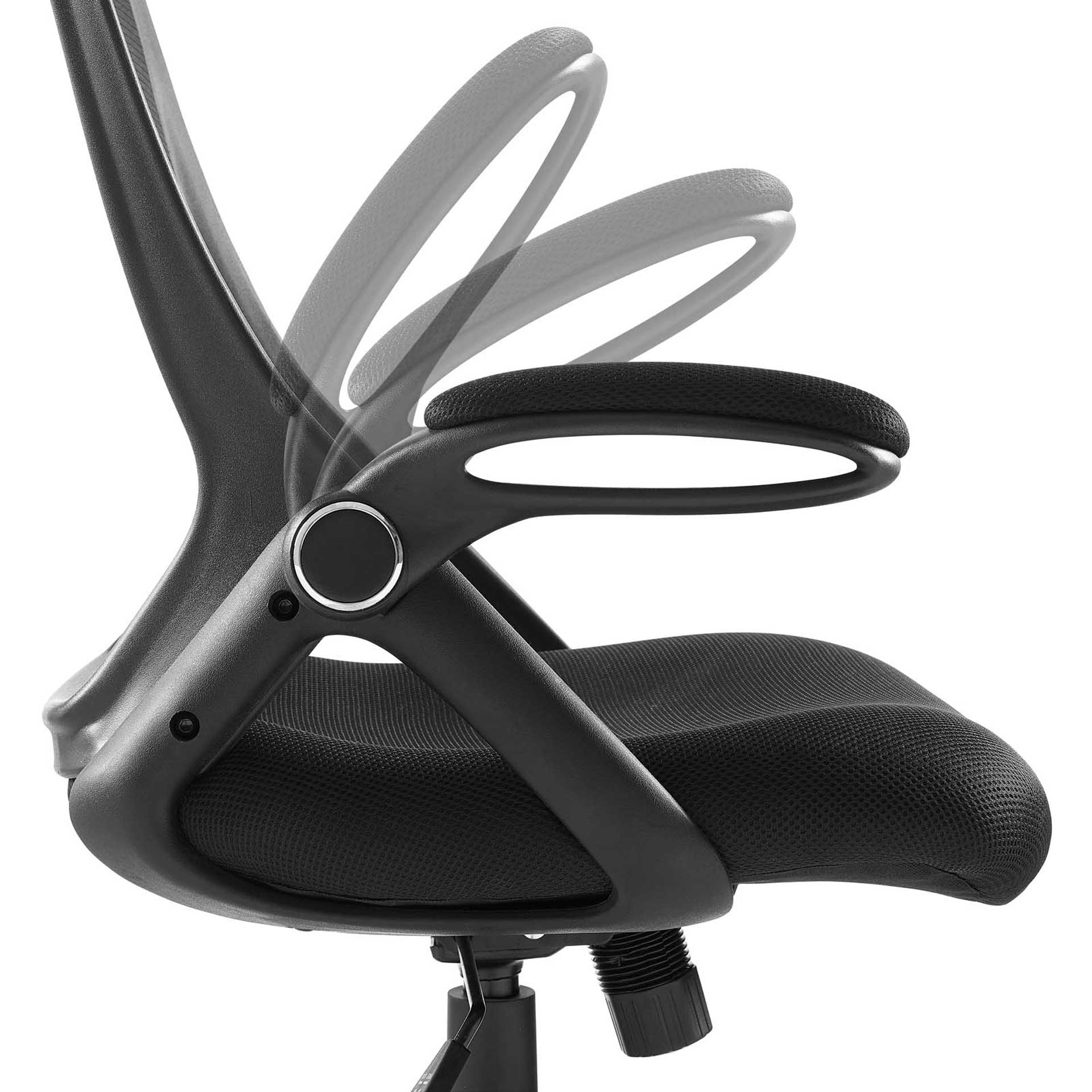 Abram Mesh Office Chair Black - Image 8