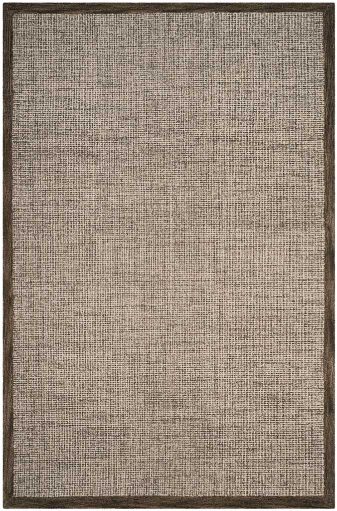 Abstract Brown/Ivory Area Rug - Image 2