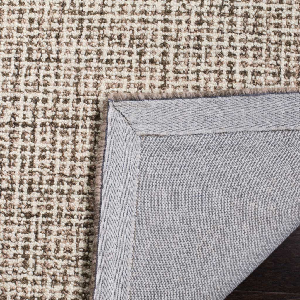 Abstract Brown/Ivory Area Rug - Image 5