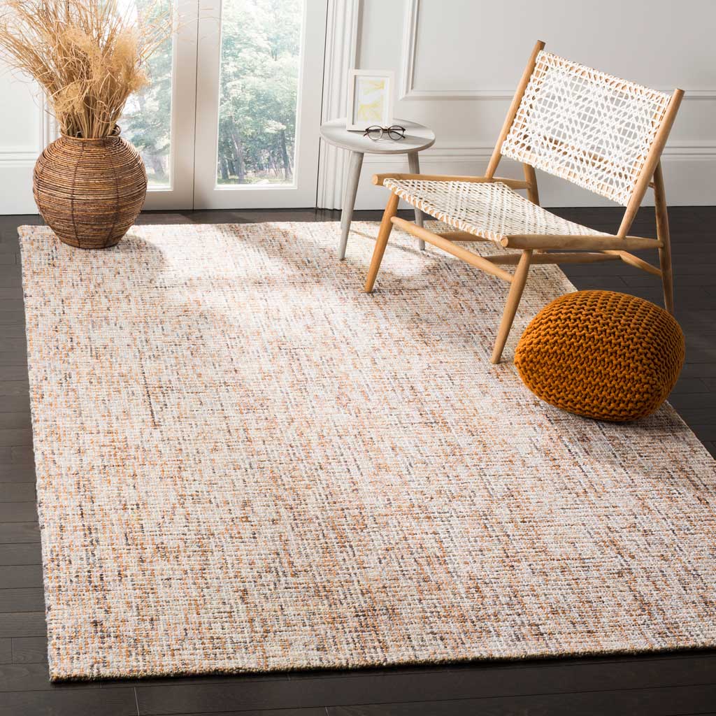 Abstract Gold/Blue Area Rug - Image 6