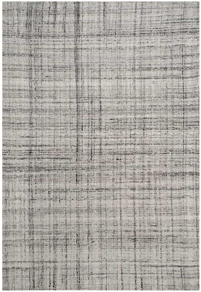 Abstract Gray/Black Area Rug - Image 2