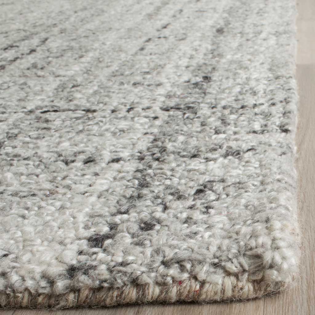 Abstract Gray/Black Area Rug - Image 5