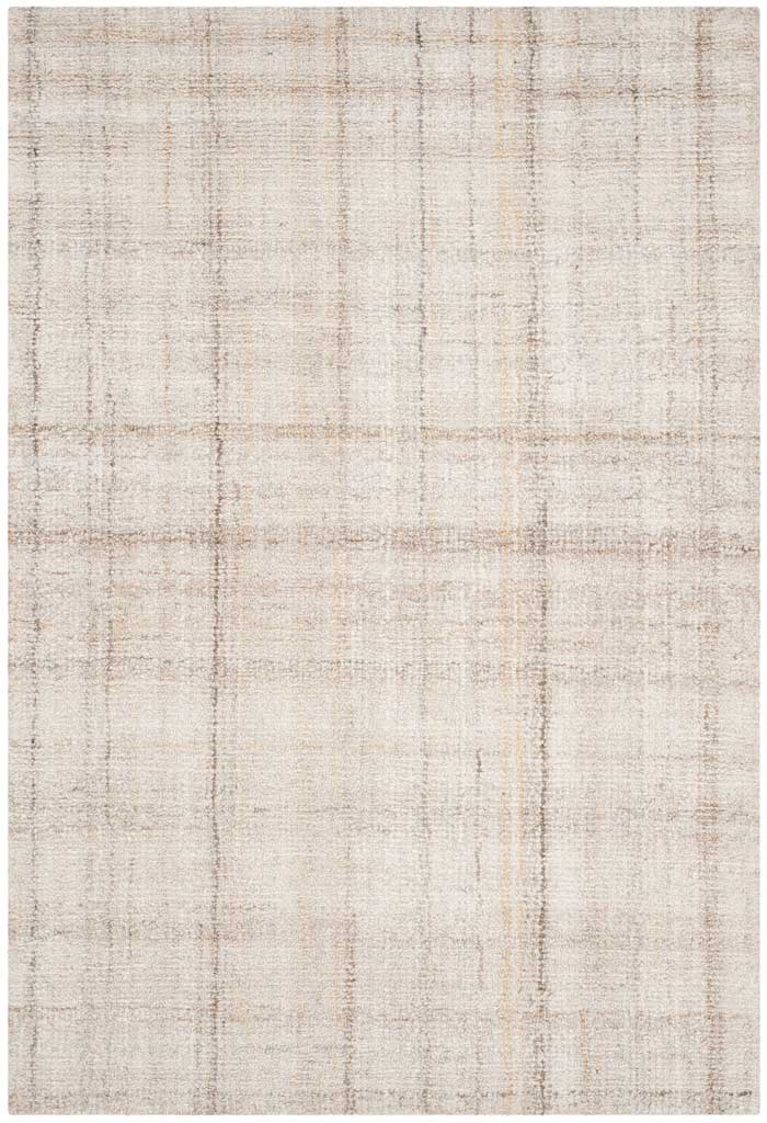 Abstract Ivory/Beige Area Rug - Image 3