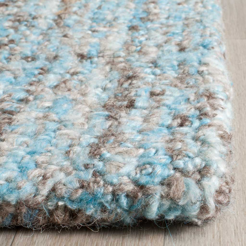 Abstract Light Blue/Multi Area Rug - Image 5