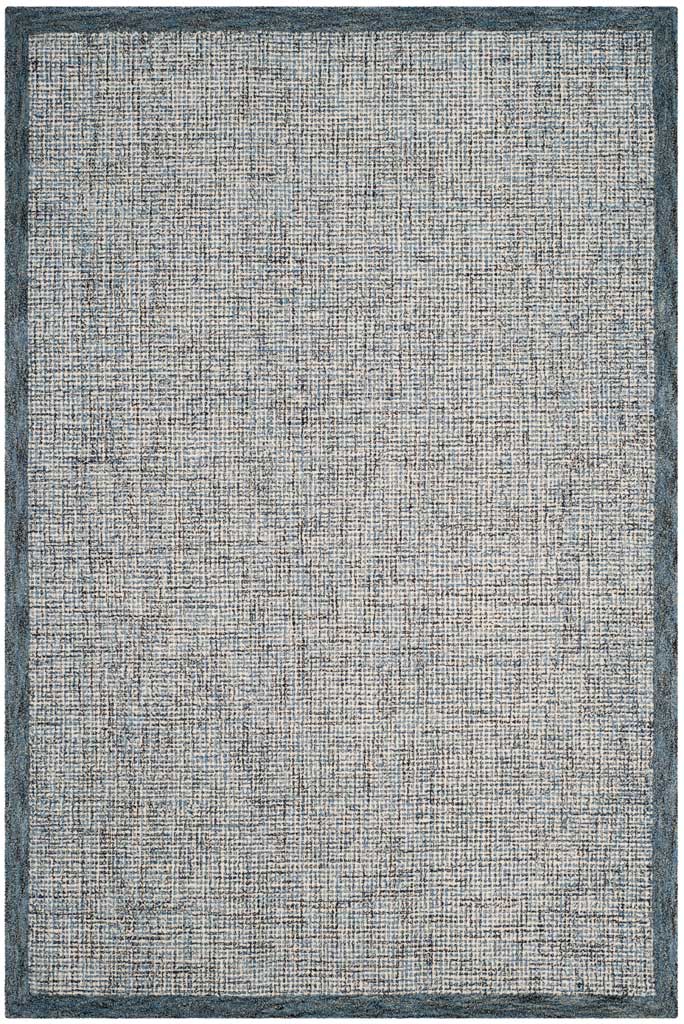 Abstract Navy/Ivory Area Rug - Image 2