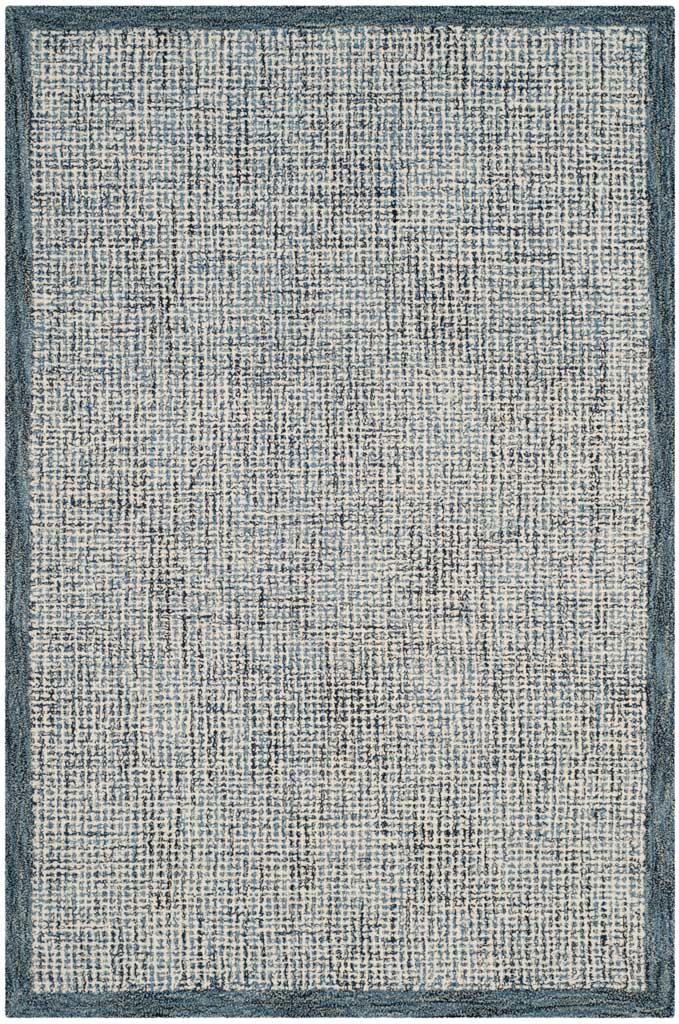 Abstract Navy/Ivory Area Rug - Image 3