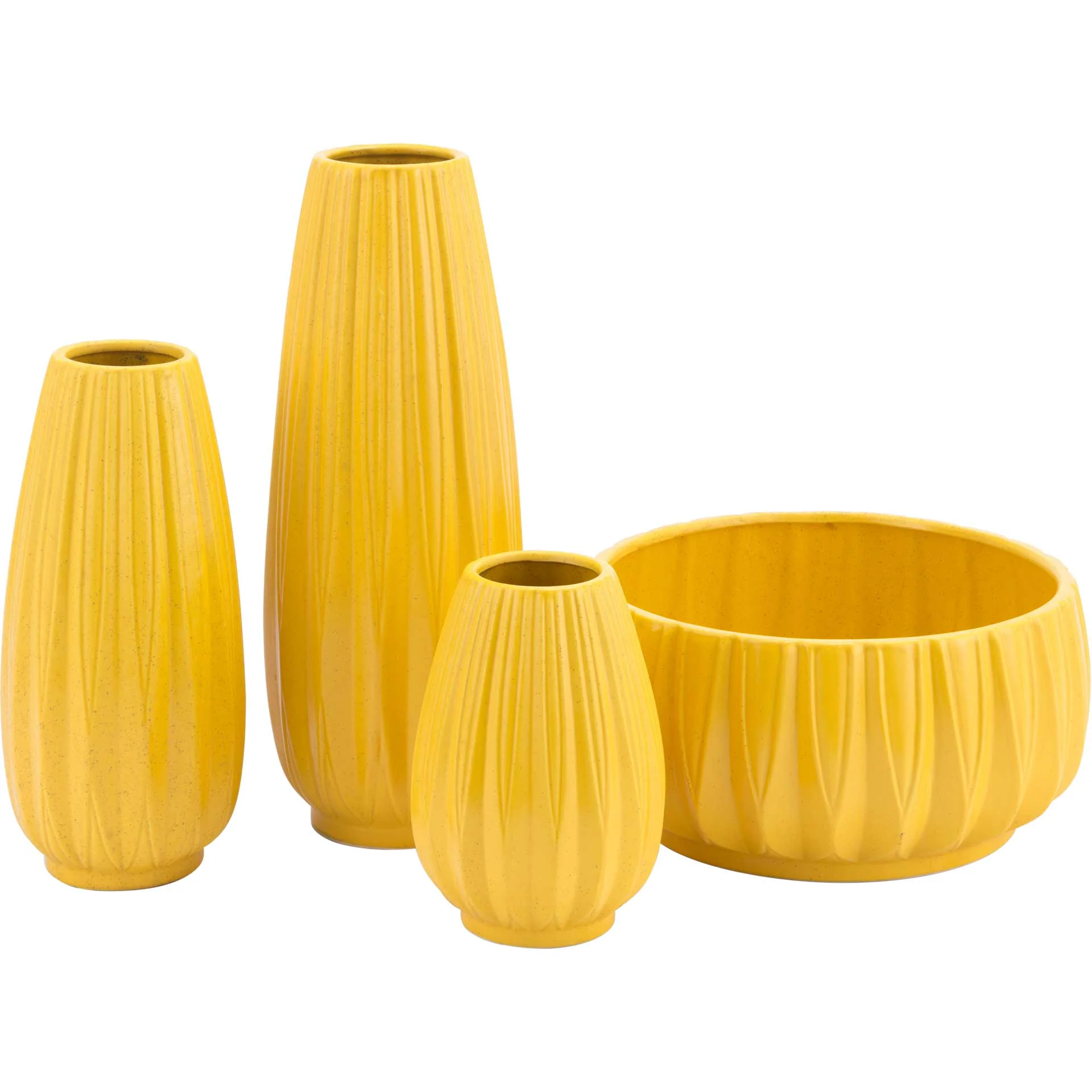 Acacia Vase Yellow - Image 4