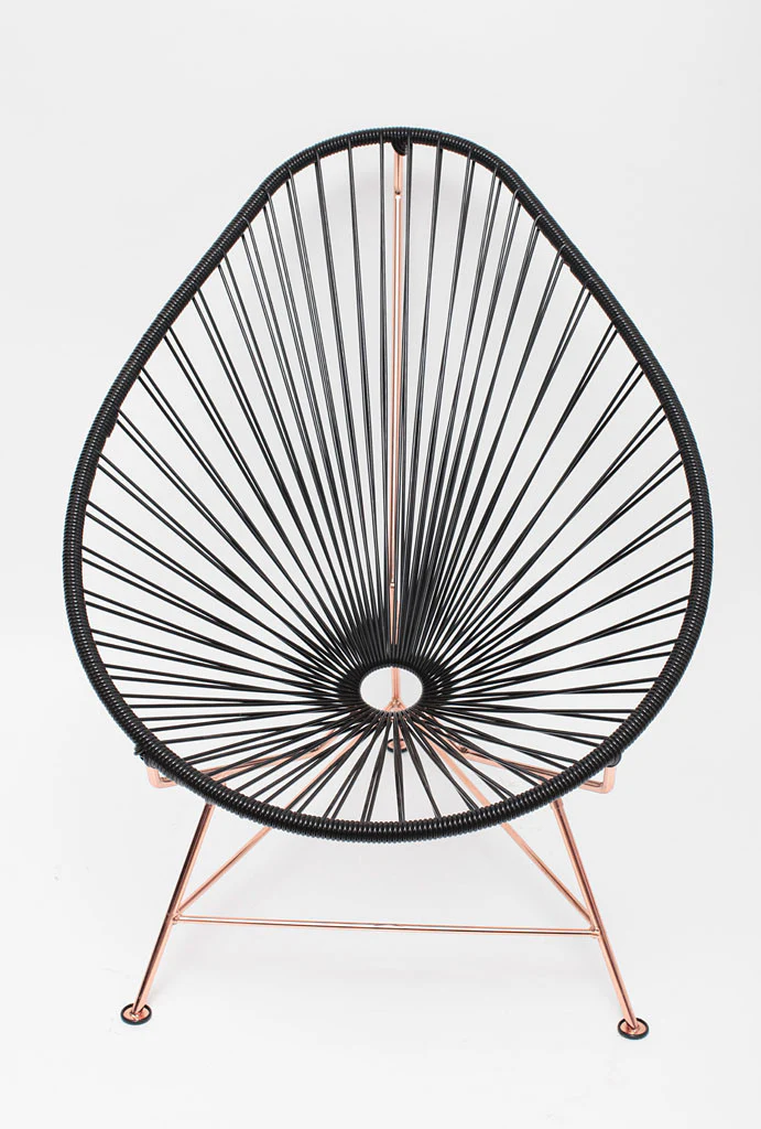 Acapulco Chair Black/Copper - Image 3