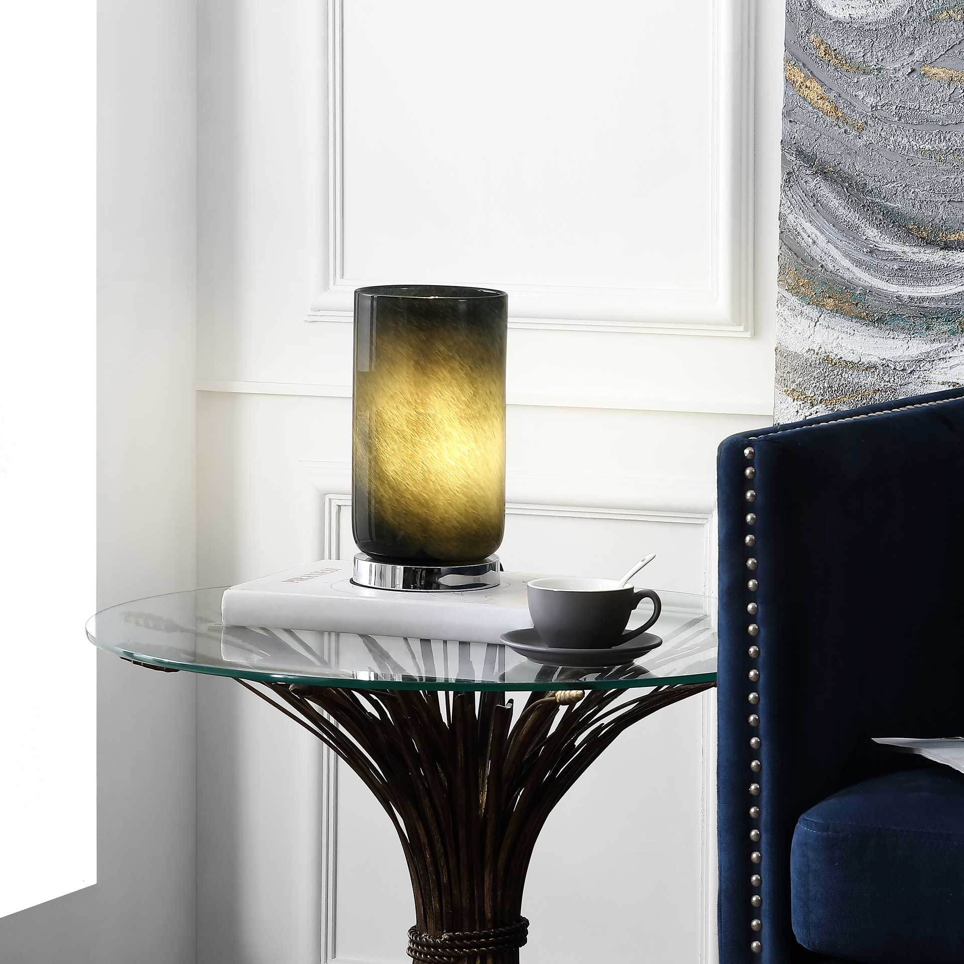 Adalie Table Lamp Gray - Image 4