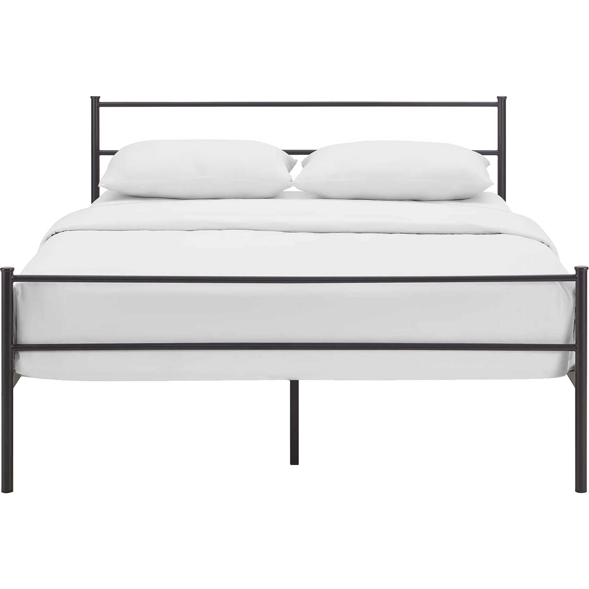 Adalina Bed Frame Brown - Image 2
