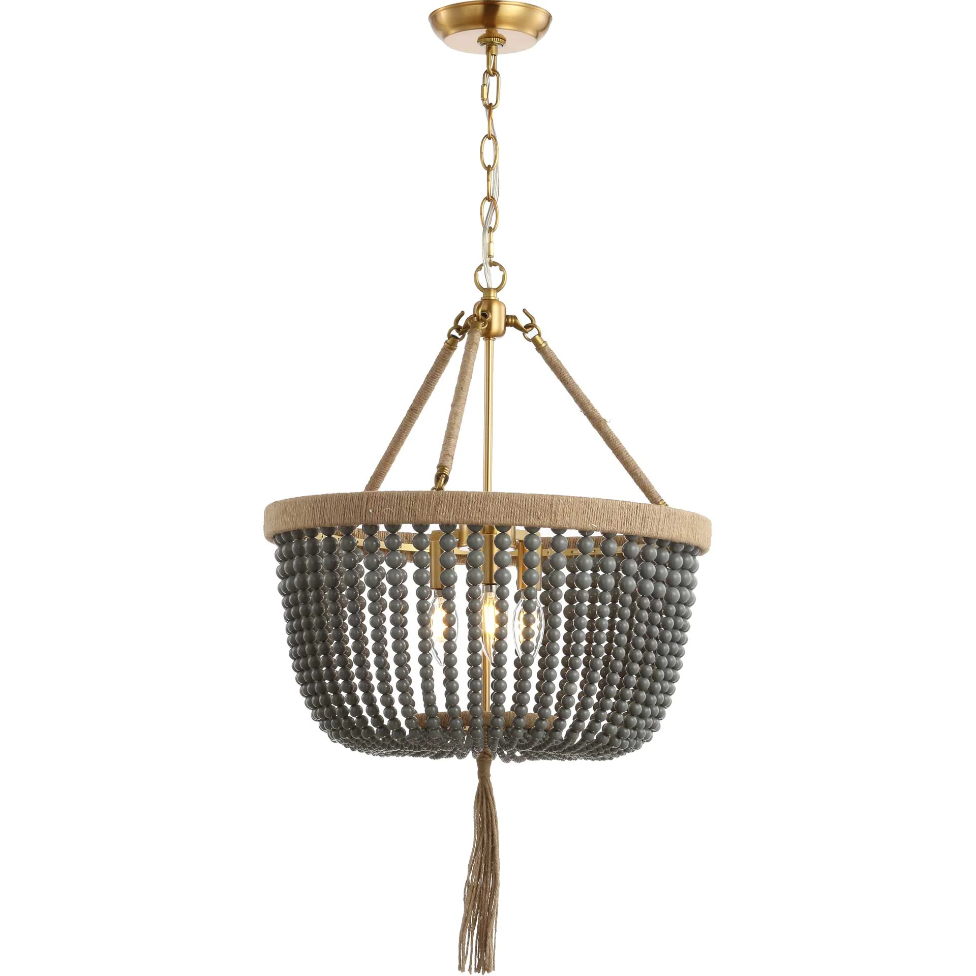 Adaline Pendant Brass Gold/Dark Gray - Image 2