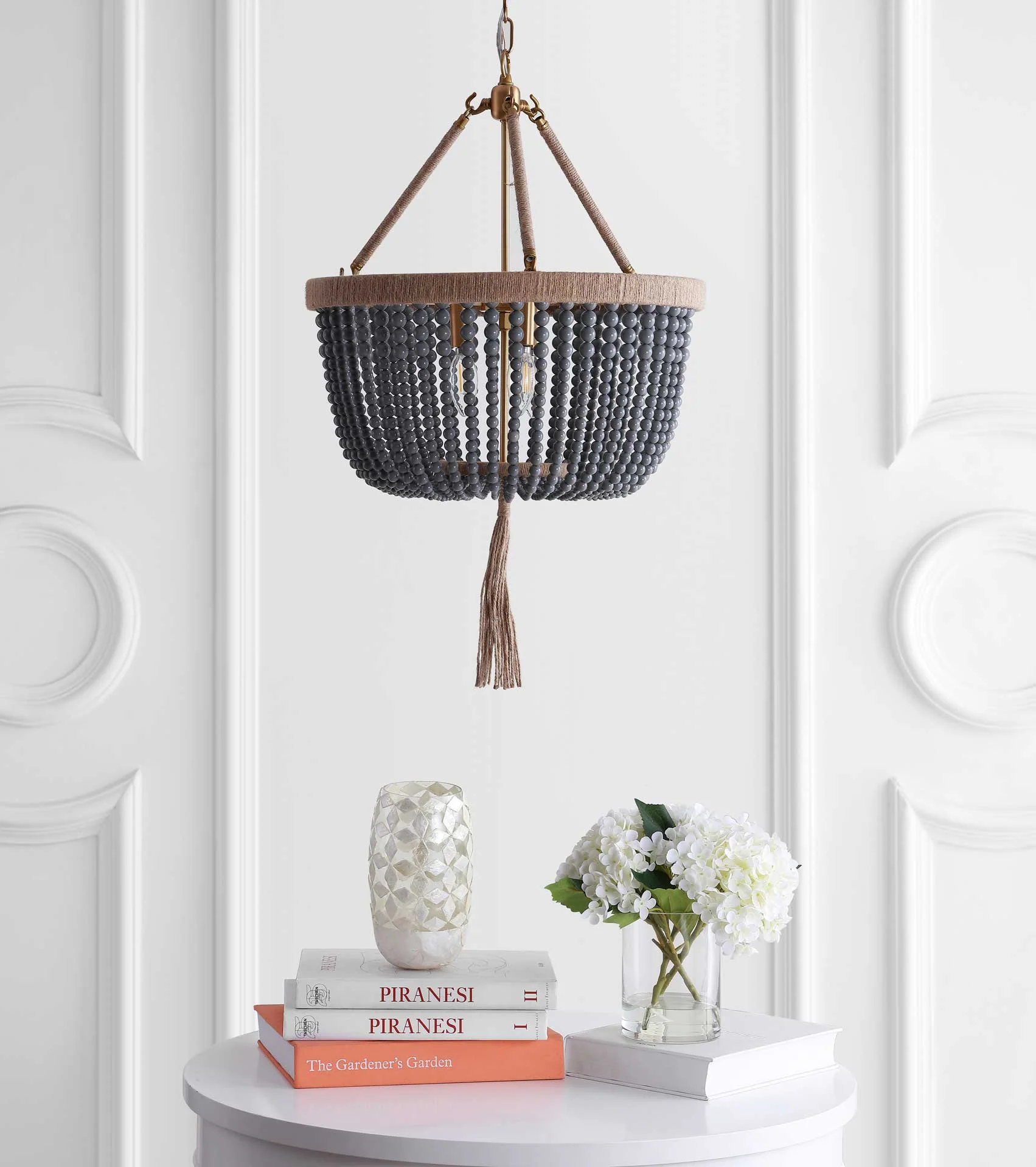 Adaline Pendant Brass Gold/Dark Gray - Image 3