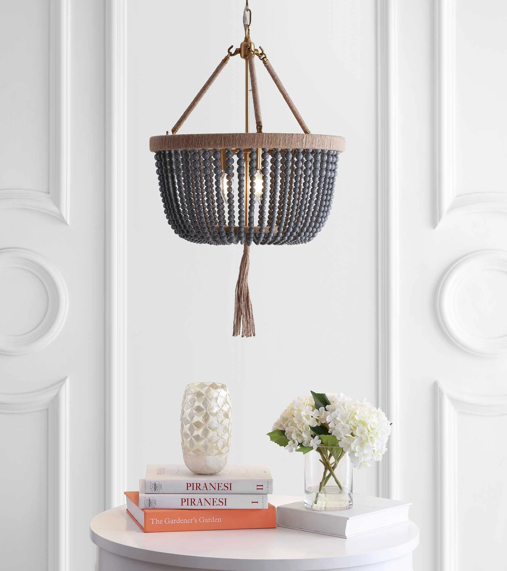Adaline Pendant Brass Gold/Dark Gray - Image 4