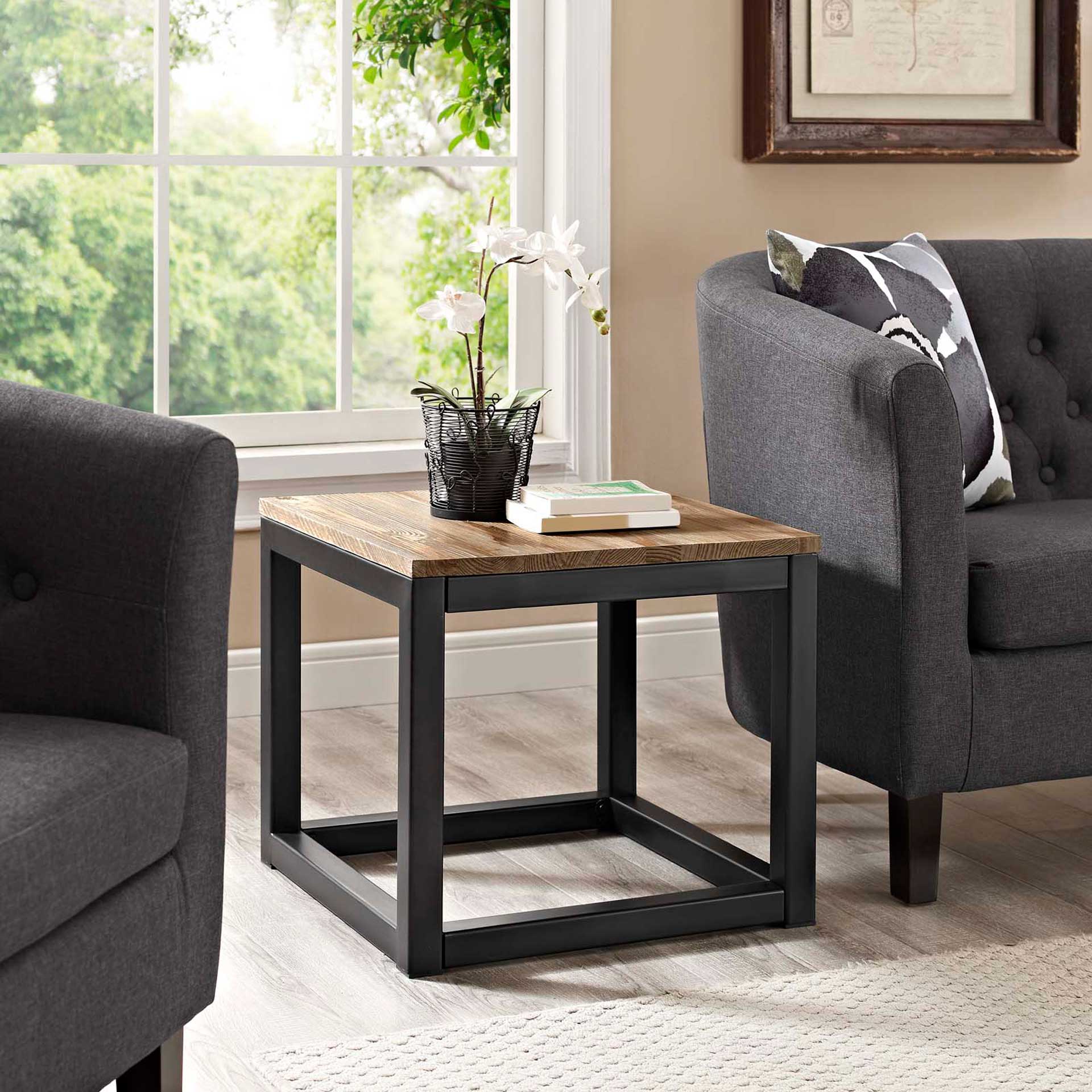 Adaline Side Table Brown - Image 4