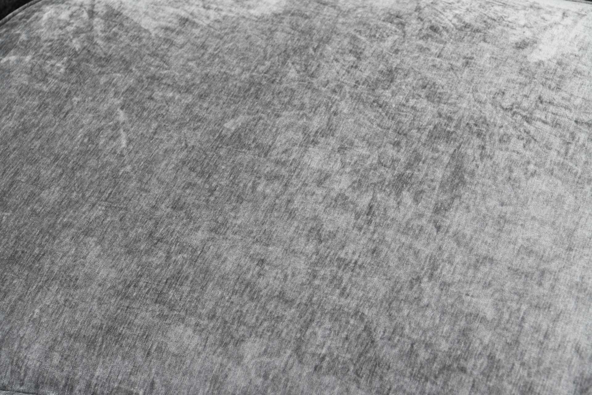 Adam Velvet Chaise Gray - Image 4