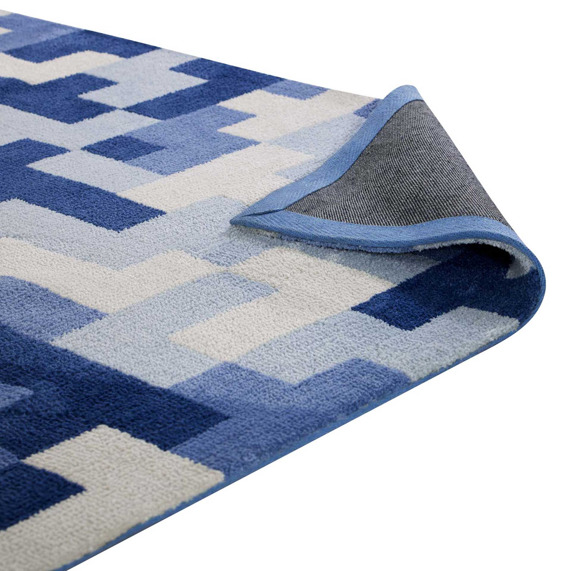 Adams Area Rug Multi/Light/Dark Blue - Image 4