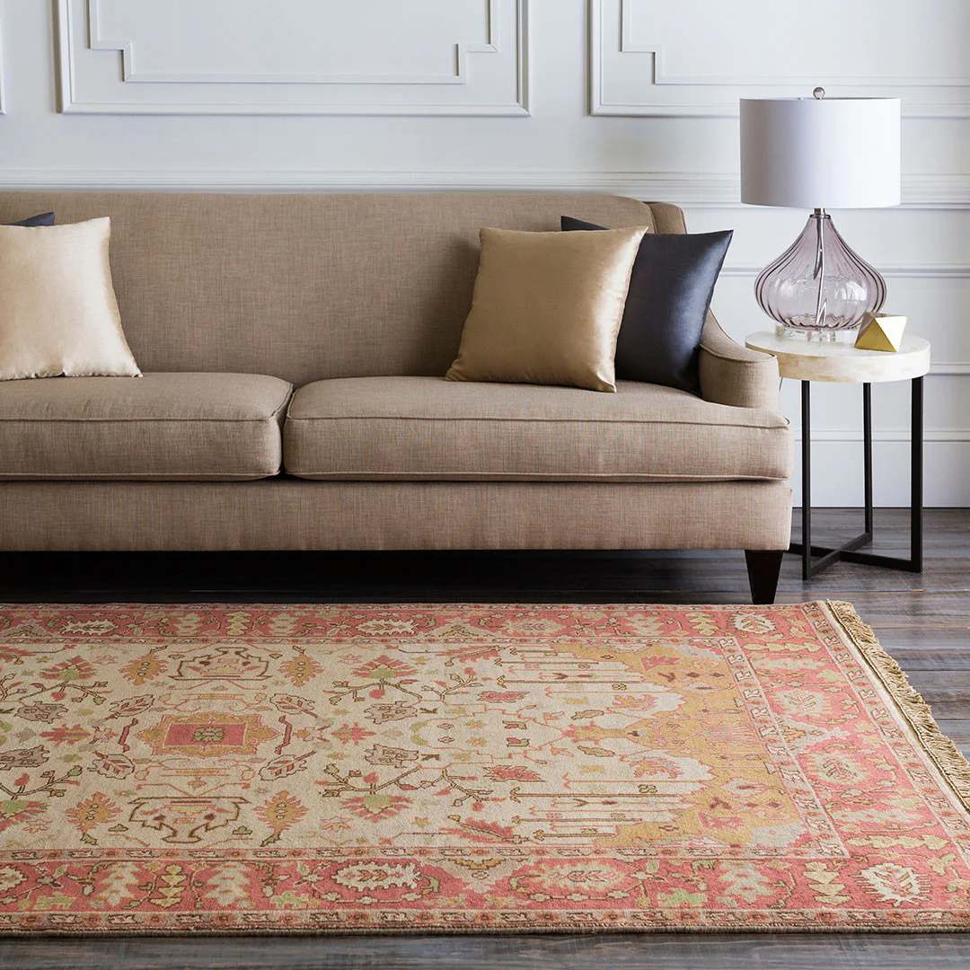Adana Gold/Burgundy Area Rug - Image 4