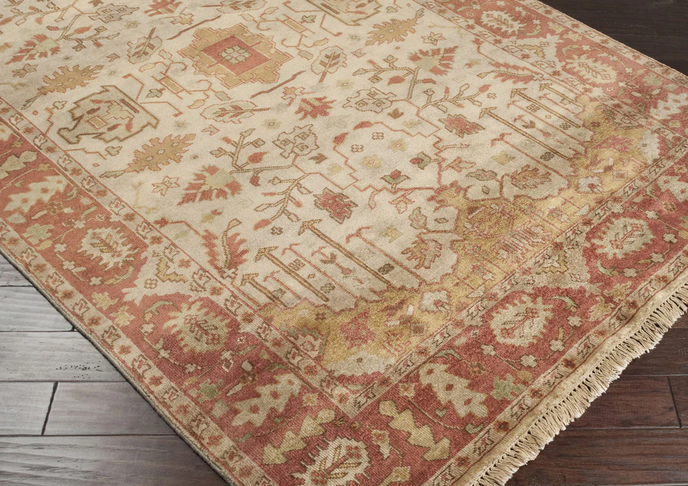 Adana Gold/Burgundy Area Rug - Image 5