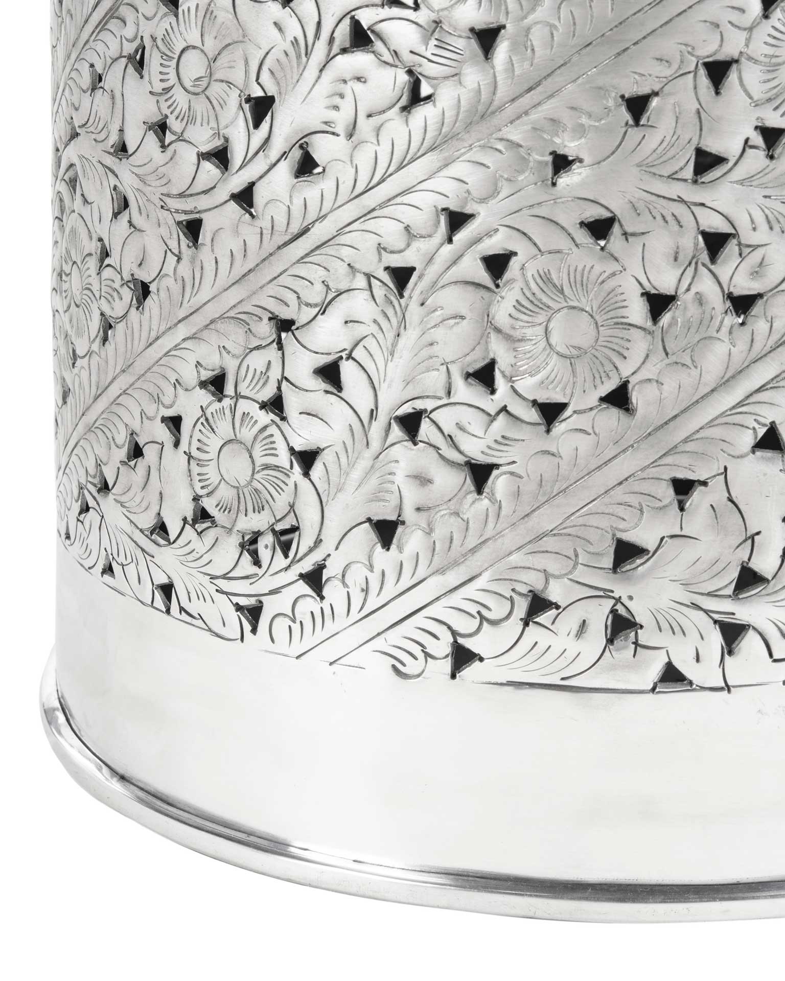 Addie End Table Silver - Image 3
