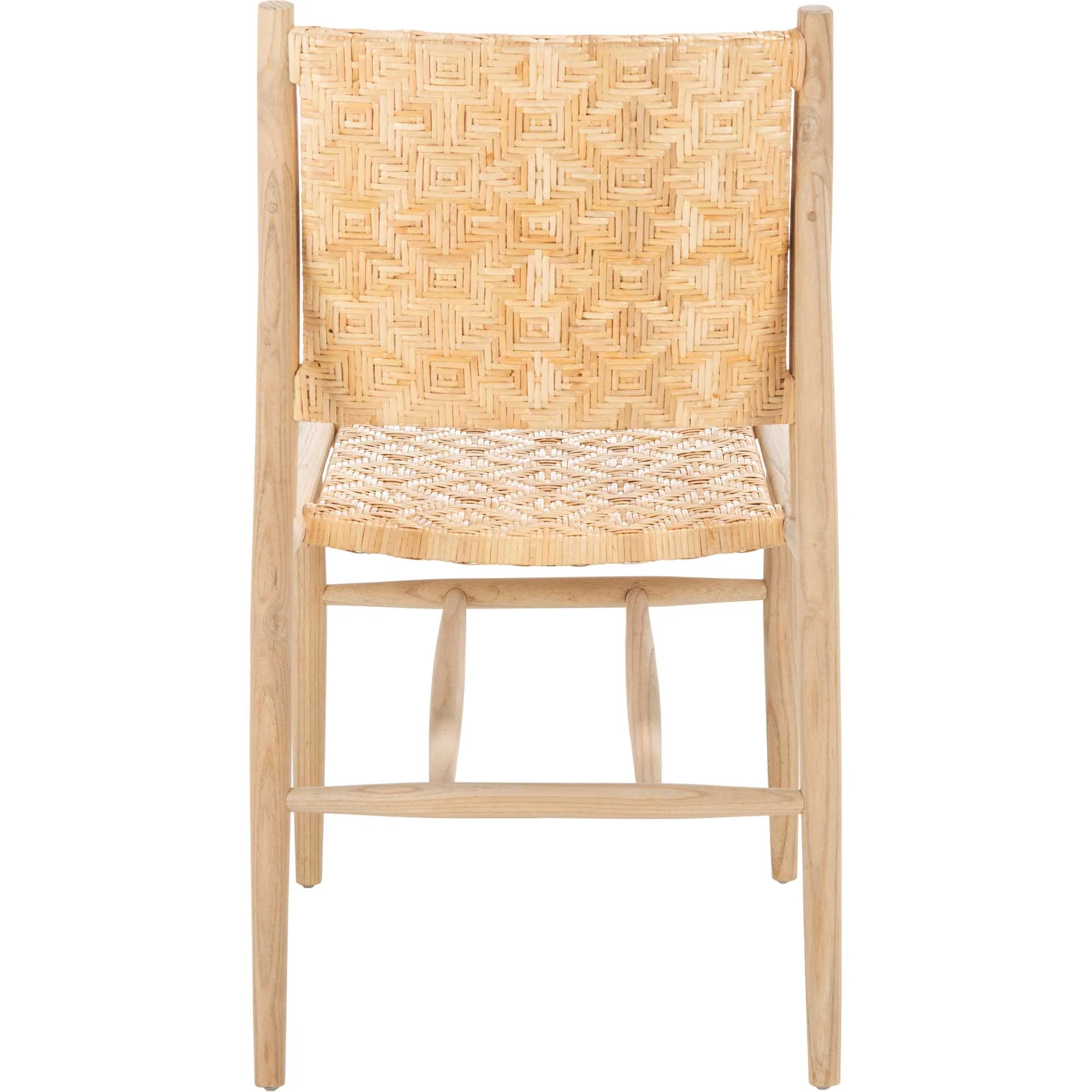 Addison Rattan Dining Chair Natural (Set of 2) - Image 4