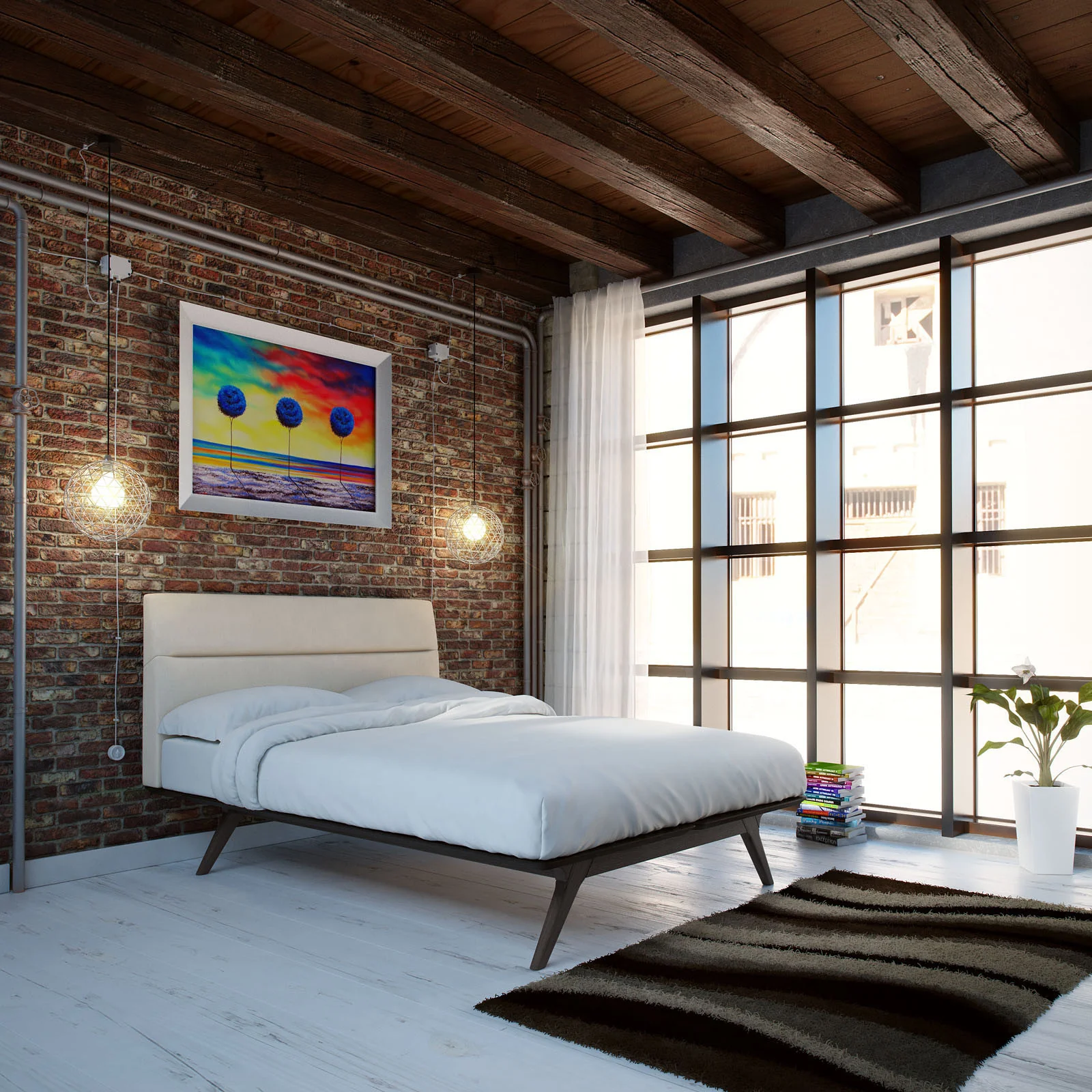 Addy Bed Beige - Image 4