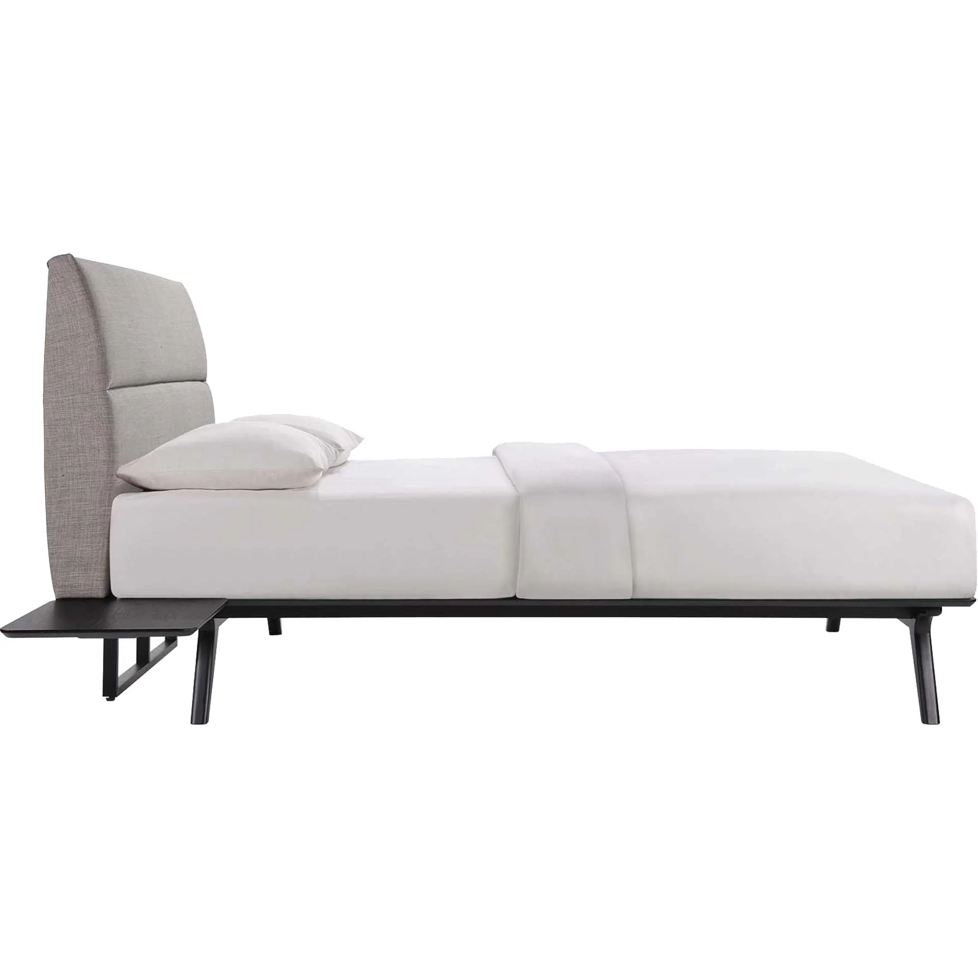 Addy Bed Gray With Side Tables - Image 2