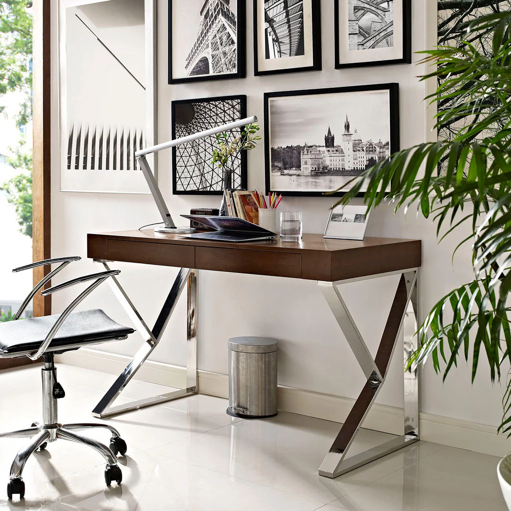 Adelaide Desk Brown - Image 4