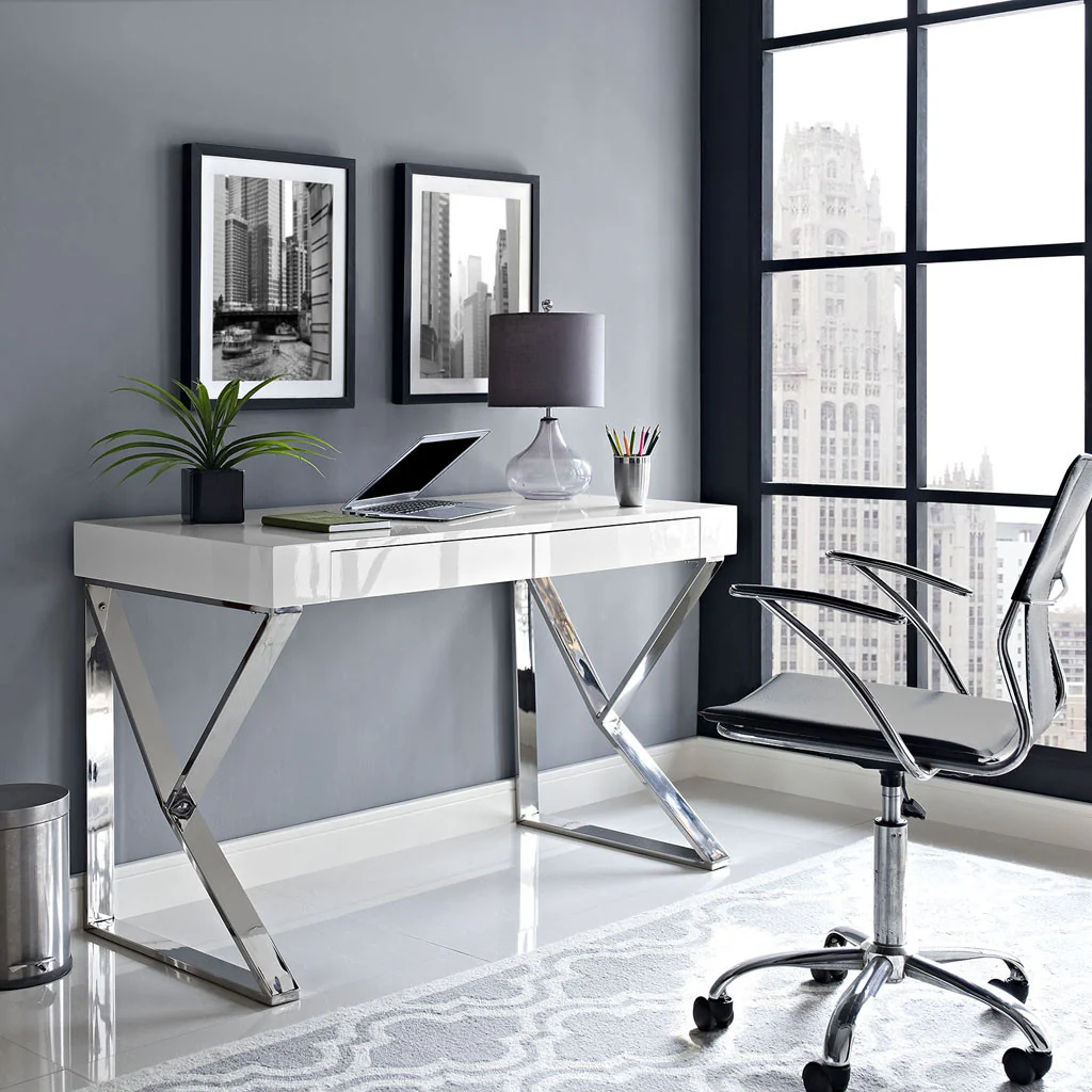 Adelaide Desk White - Image 4