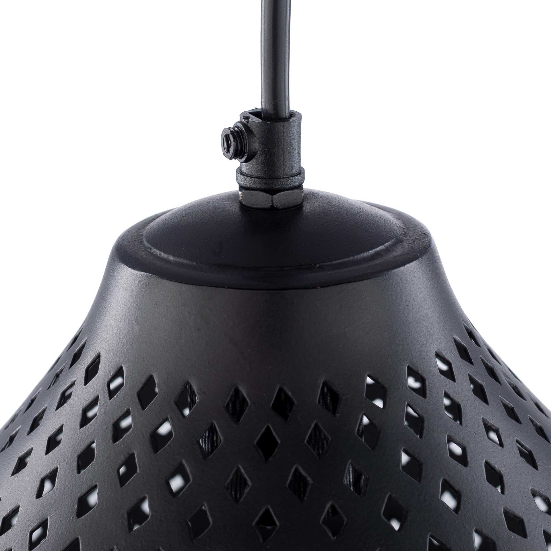 Adele Bell Ceiling Lamp Black - Image 3