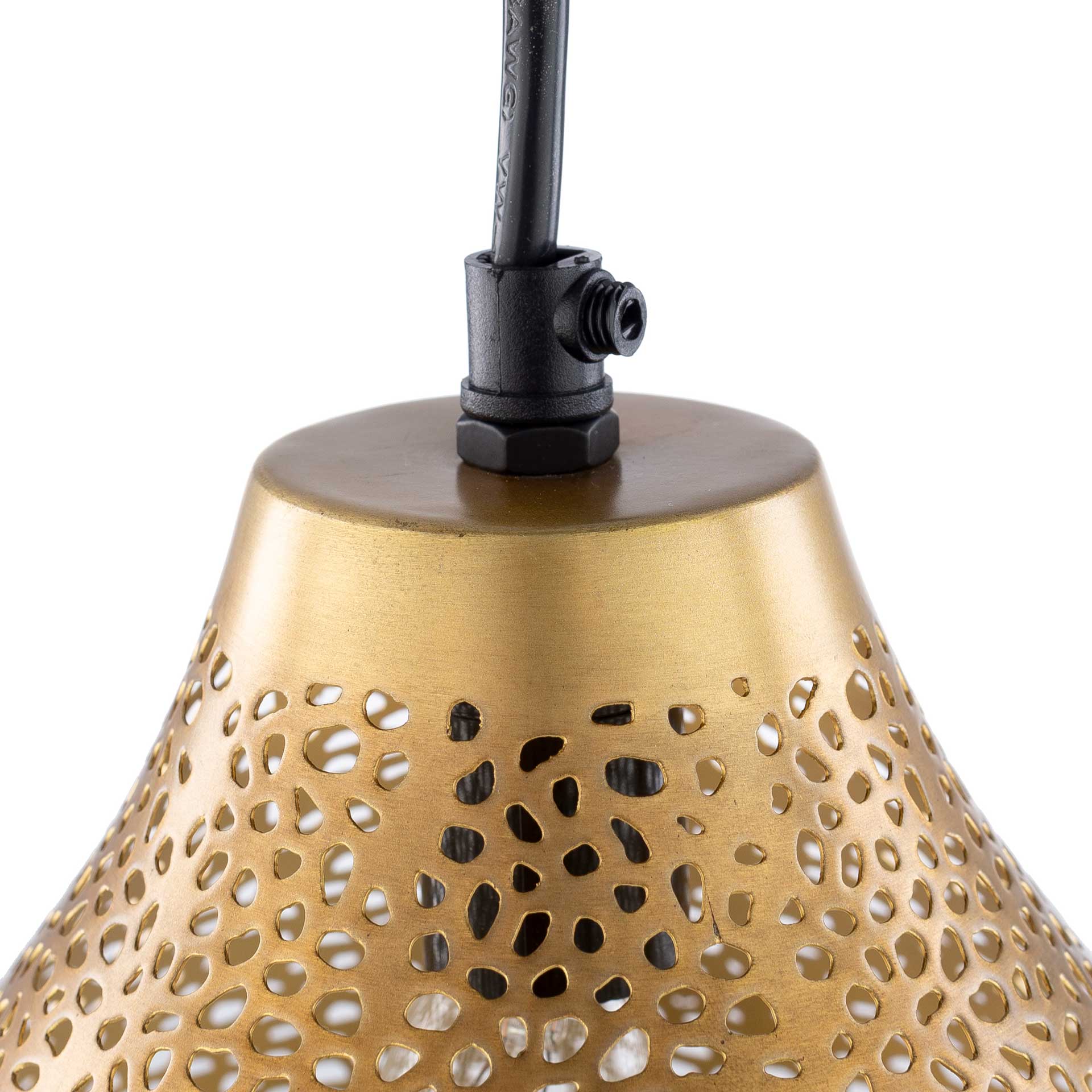 Adele Bell Ceiling Lamp Brass - Image 3