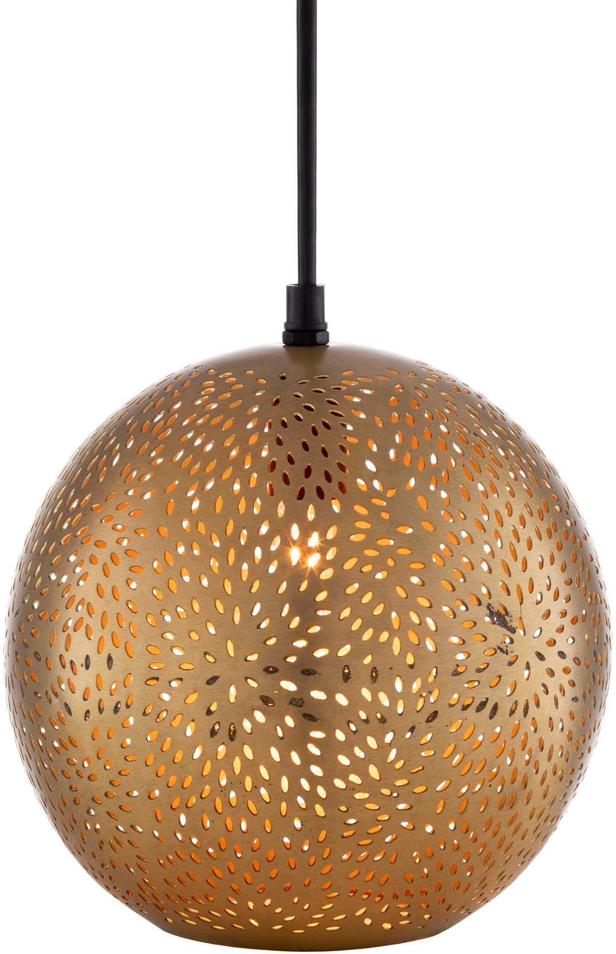 Adele Round Ceiling Lamp Brass - Image 2