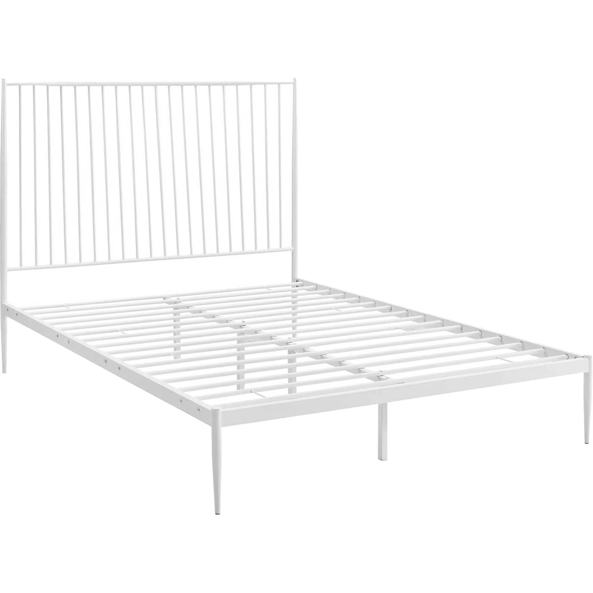 Adelia Platform Bed White - Image 4