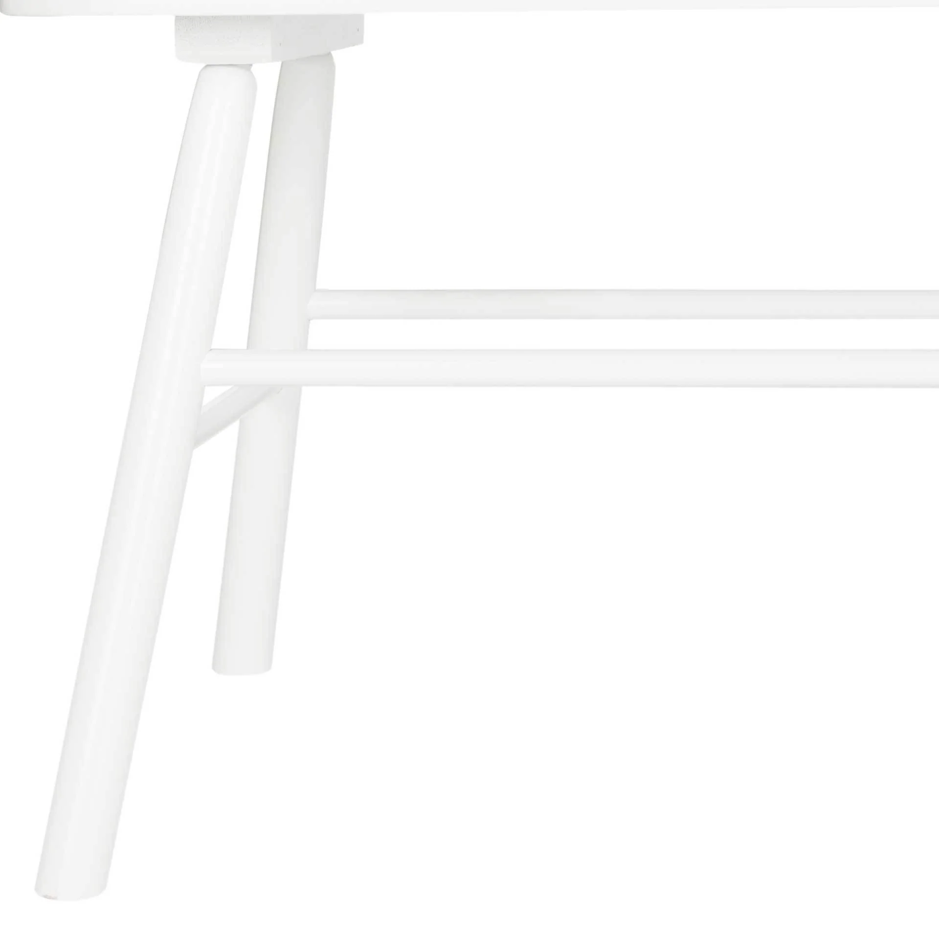 Adelina Spindleback Settee White - Image 5
