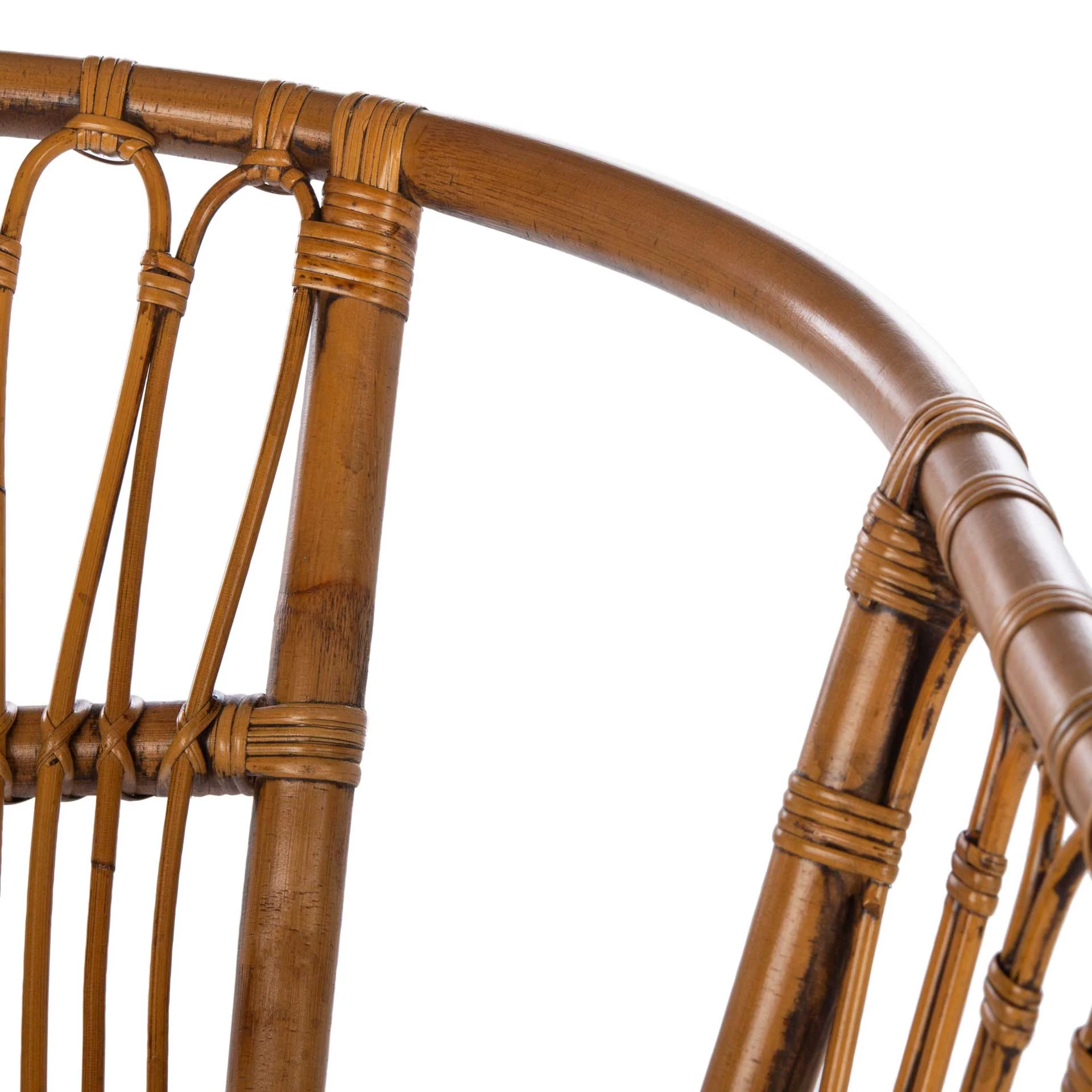 Adhara Rattan Accent Chair Honey Brown Wash (Set of 2) - Image 5