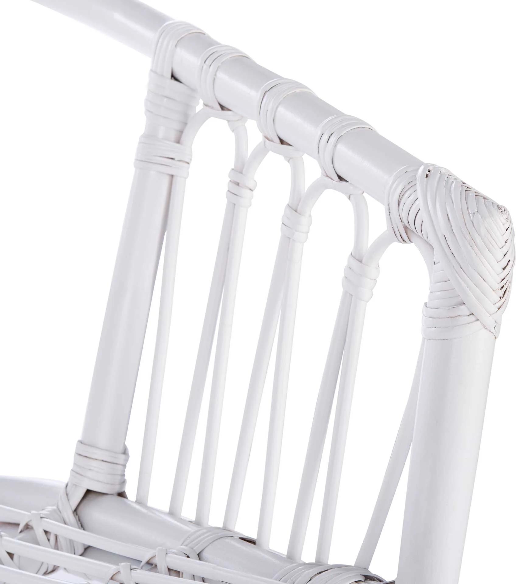 Adhara Rattan Accent Chair White (Set of 2) - Image 6