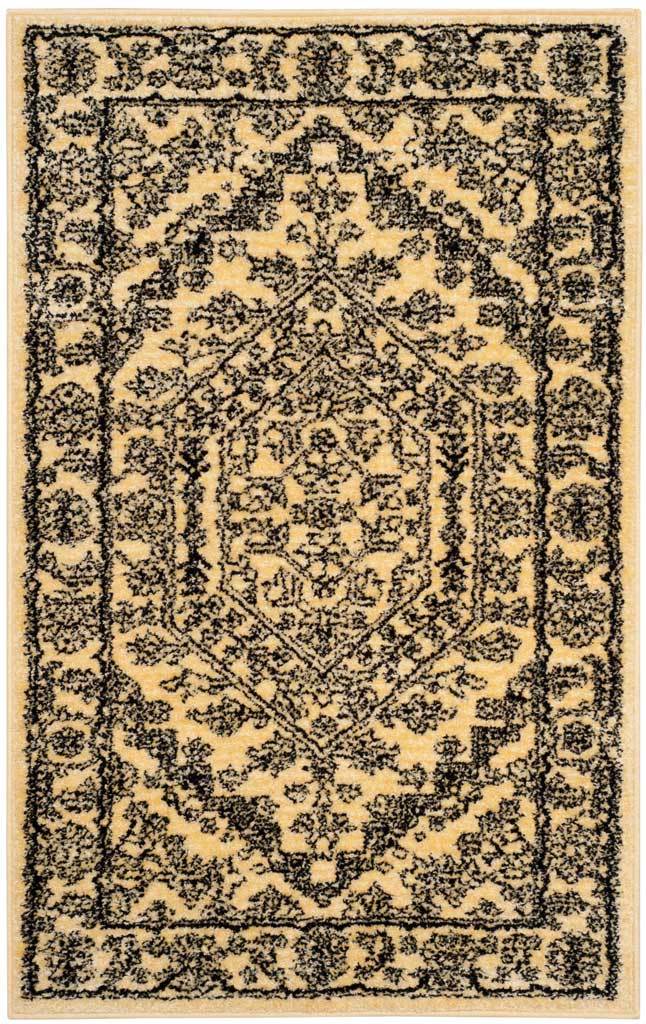 Adirondack Antique Gold/Black Area Rug - Image 3