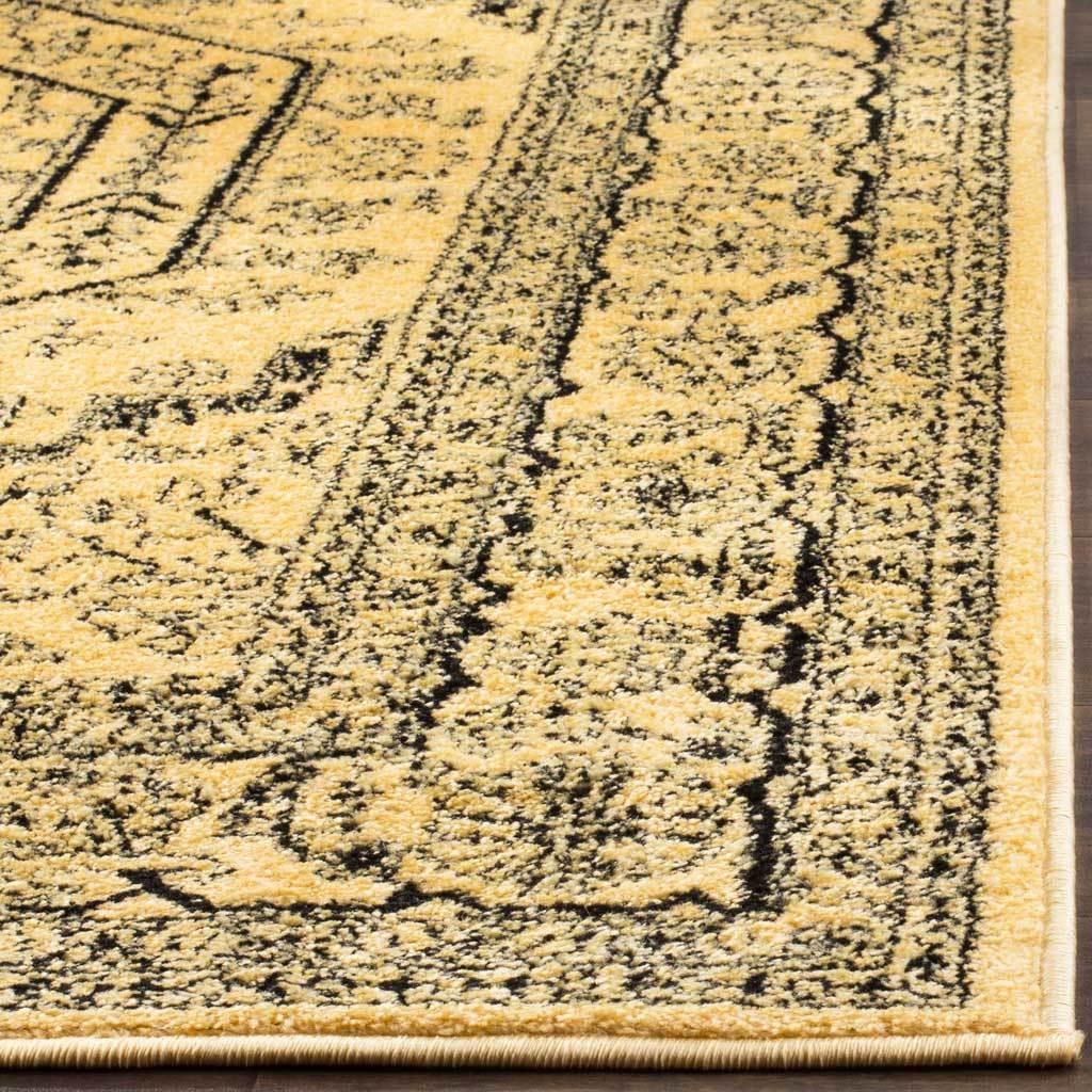 Adirondack Antique Gold/Black Area Rug - Image 5