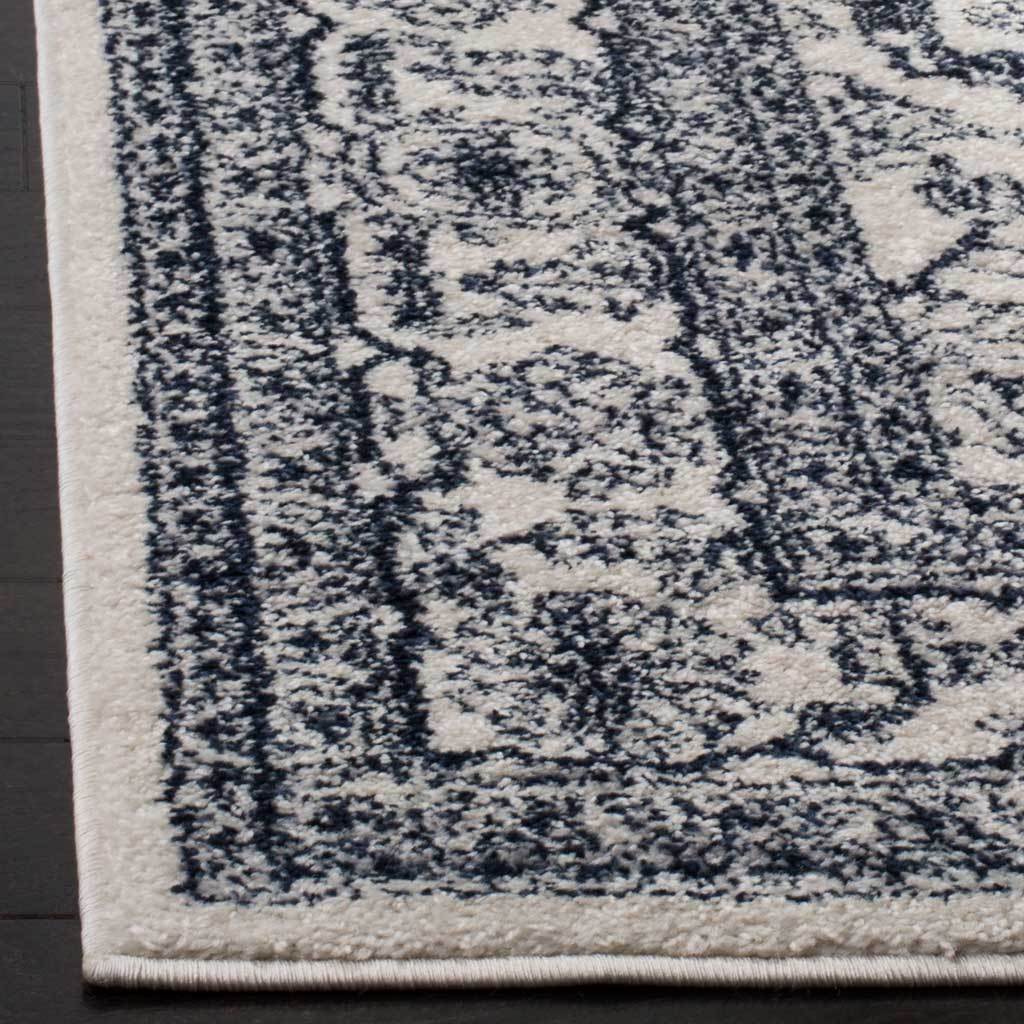 Adirondack Antique Ivory/Navy Area Rug - Image 2