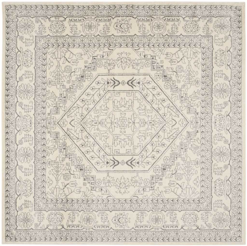 Adirondack Antique Ivory/Silver Area Rug - Image 2